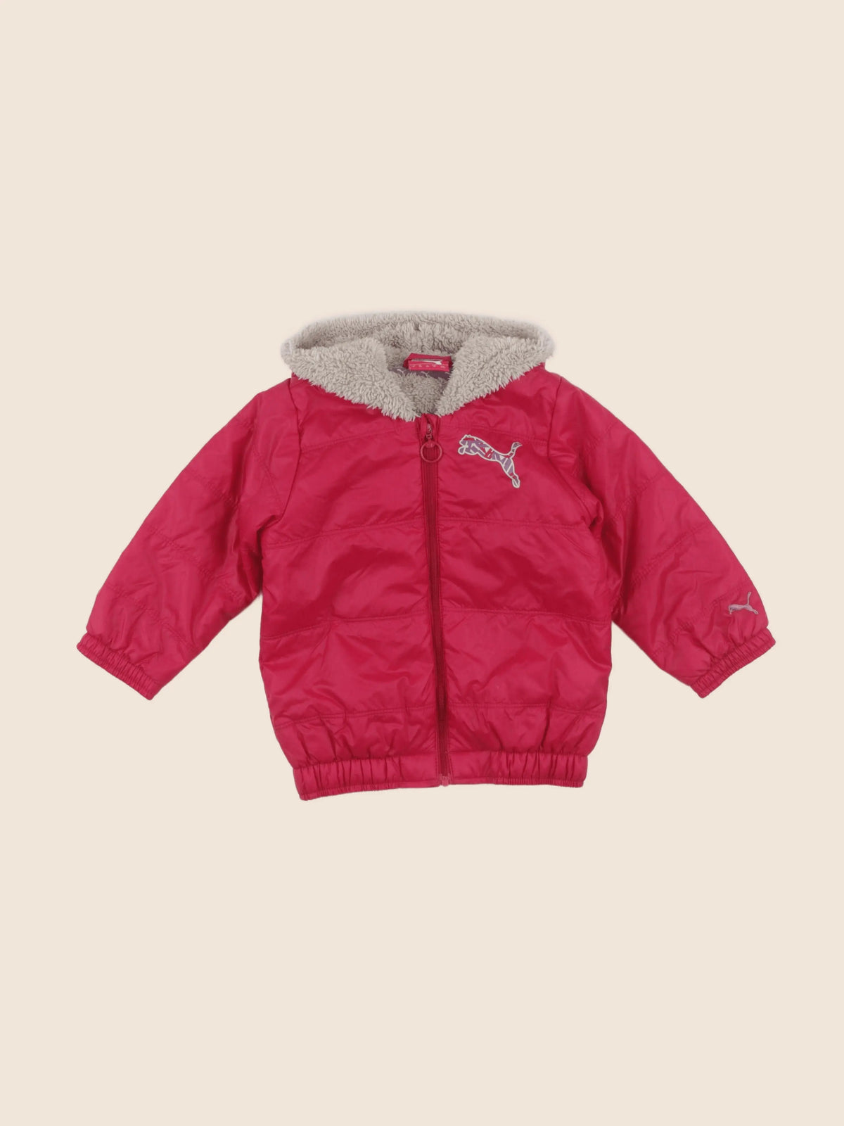 Puma - doudoune rose - 18 mois