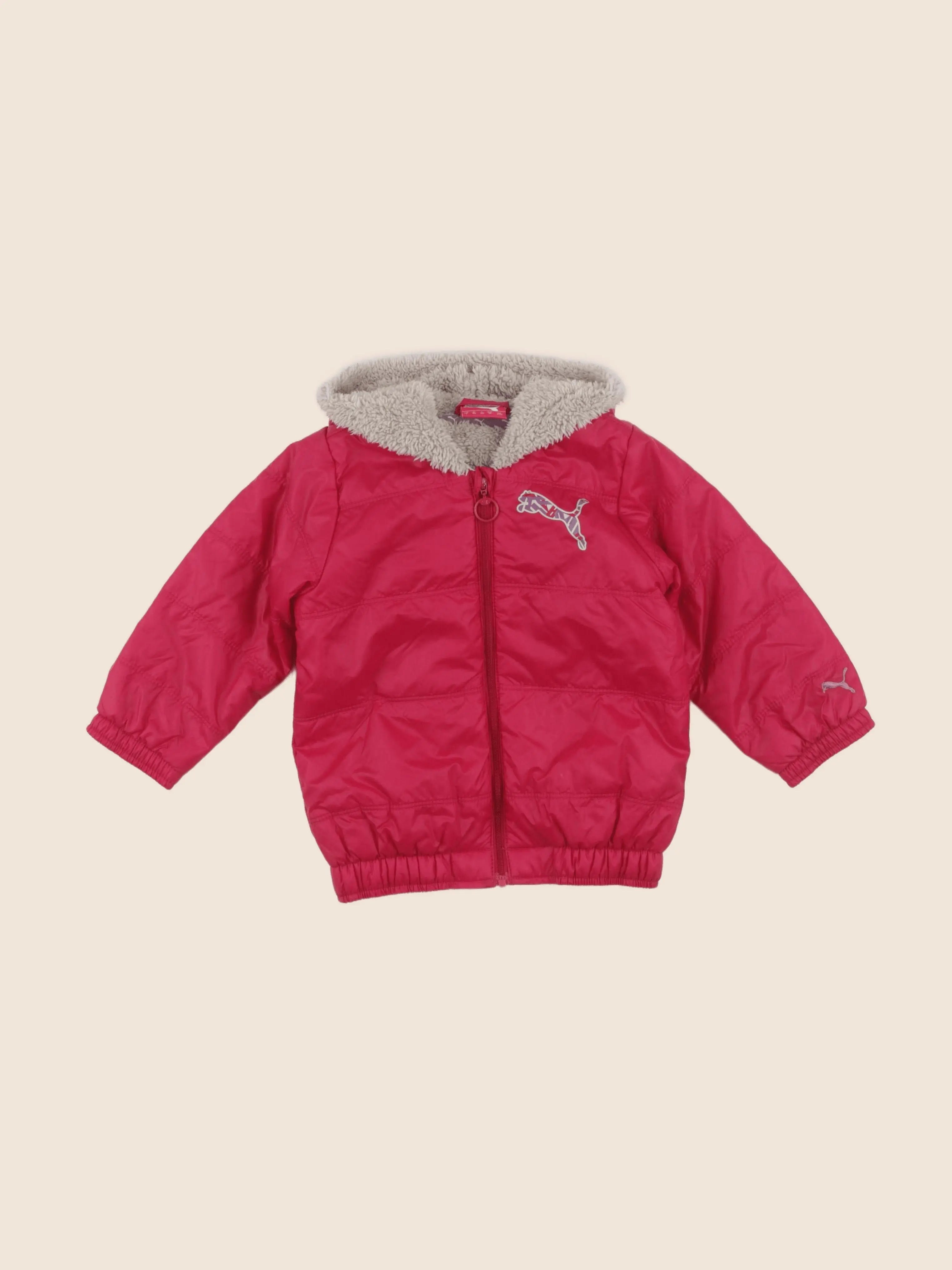 Puma - doudoune rose - 18 mois