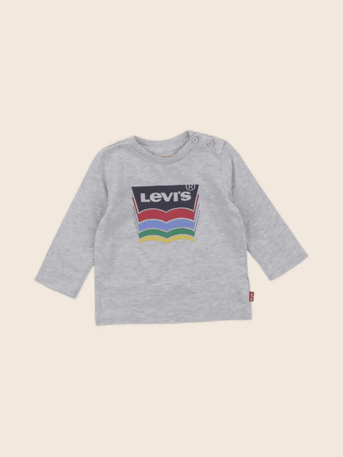 Levi's - tee-shirt gris - 6 mois