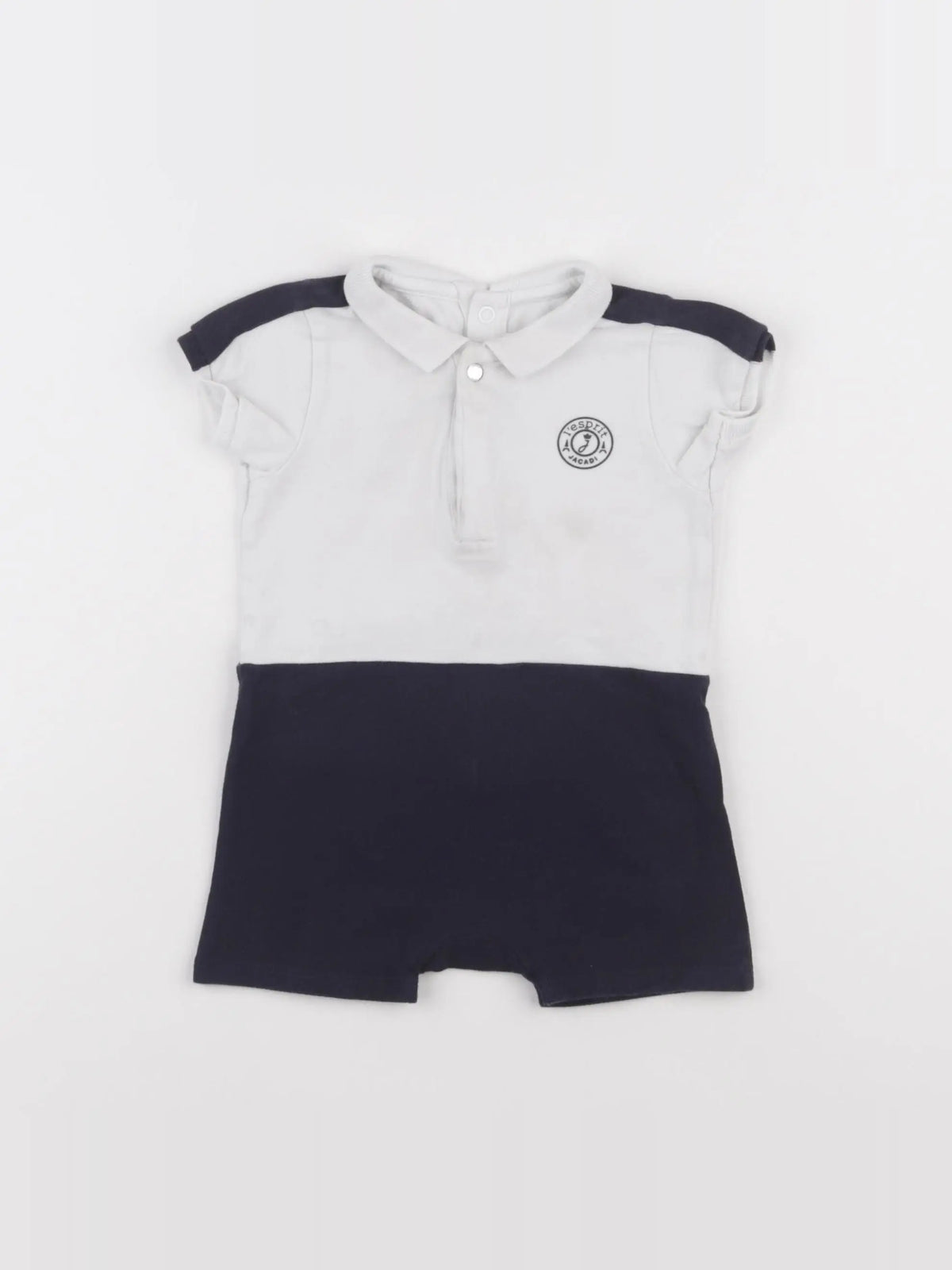 Jacadi - combinaison bleu - 12 mois