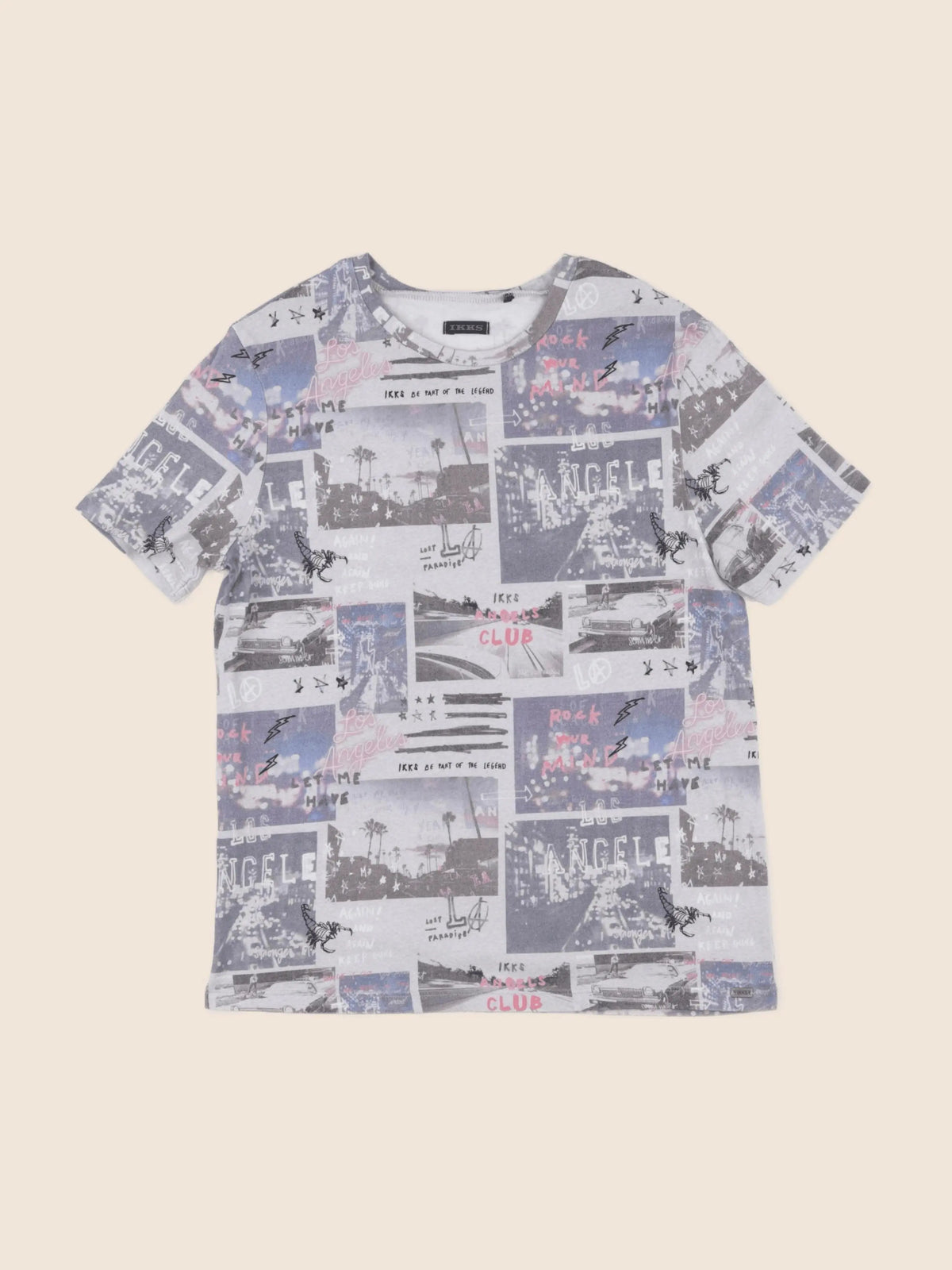 IKKS - tee-shirt gris - 12 ans