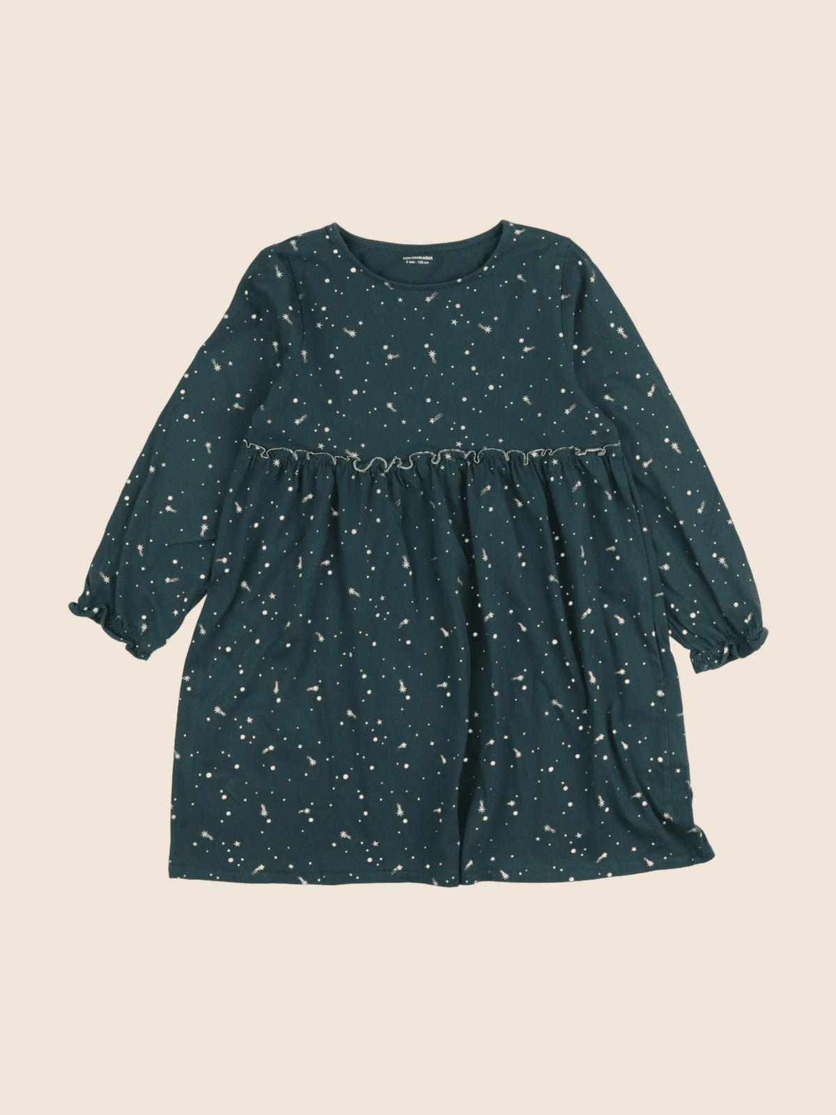 Vertbaudet - robe vert - 8 ans