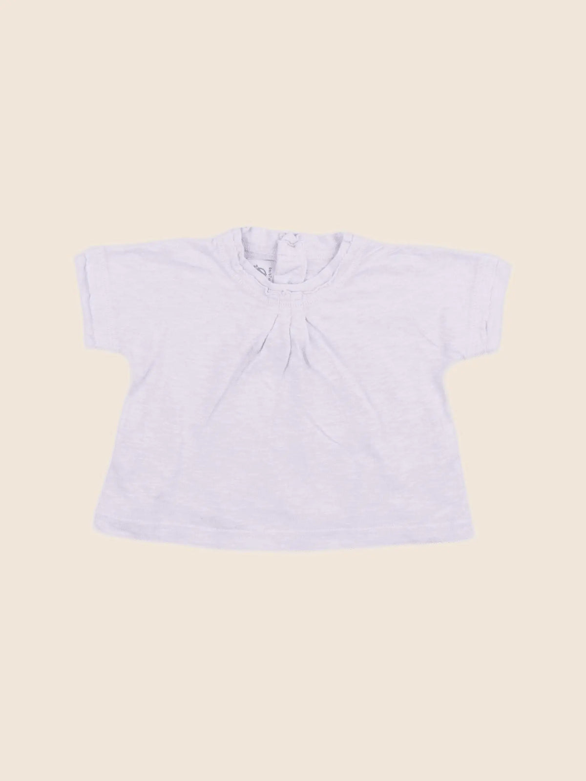 Petit Bateau - tee-shirt violet - 6 mois
