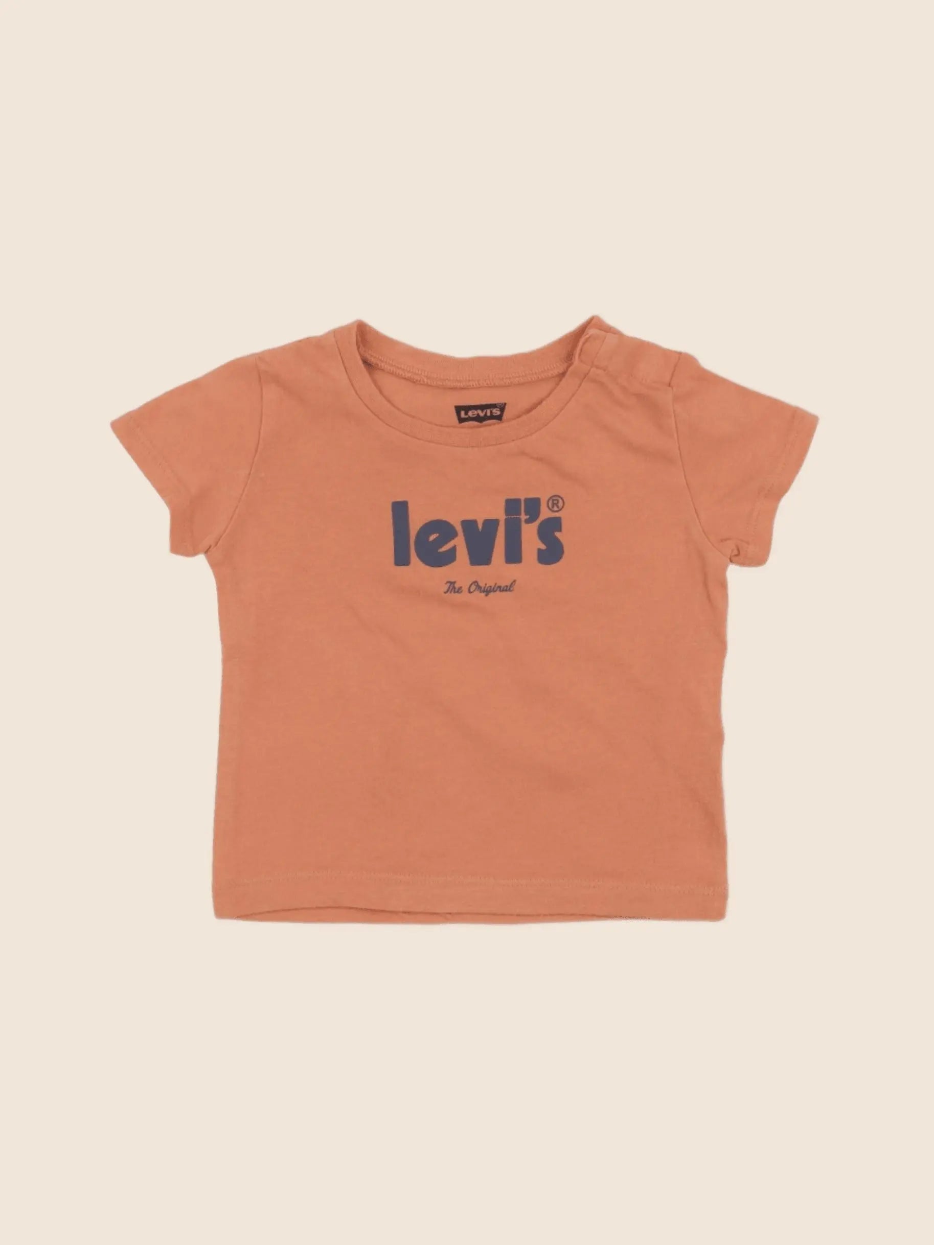 Levi's - tee-shirt orange - 6 mois