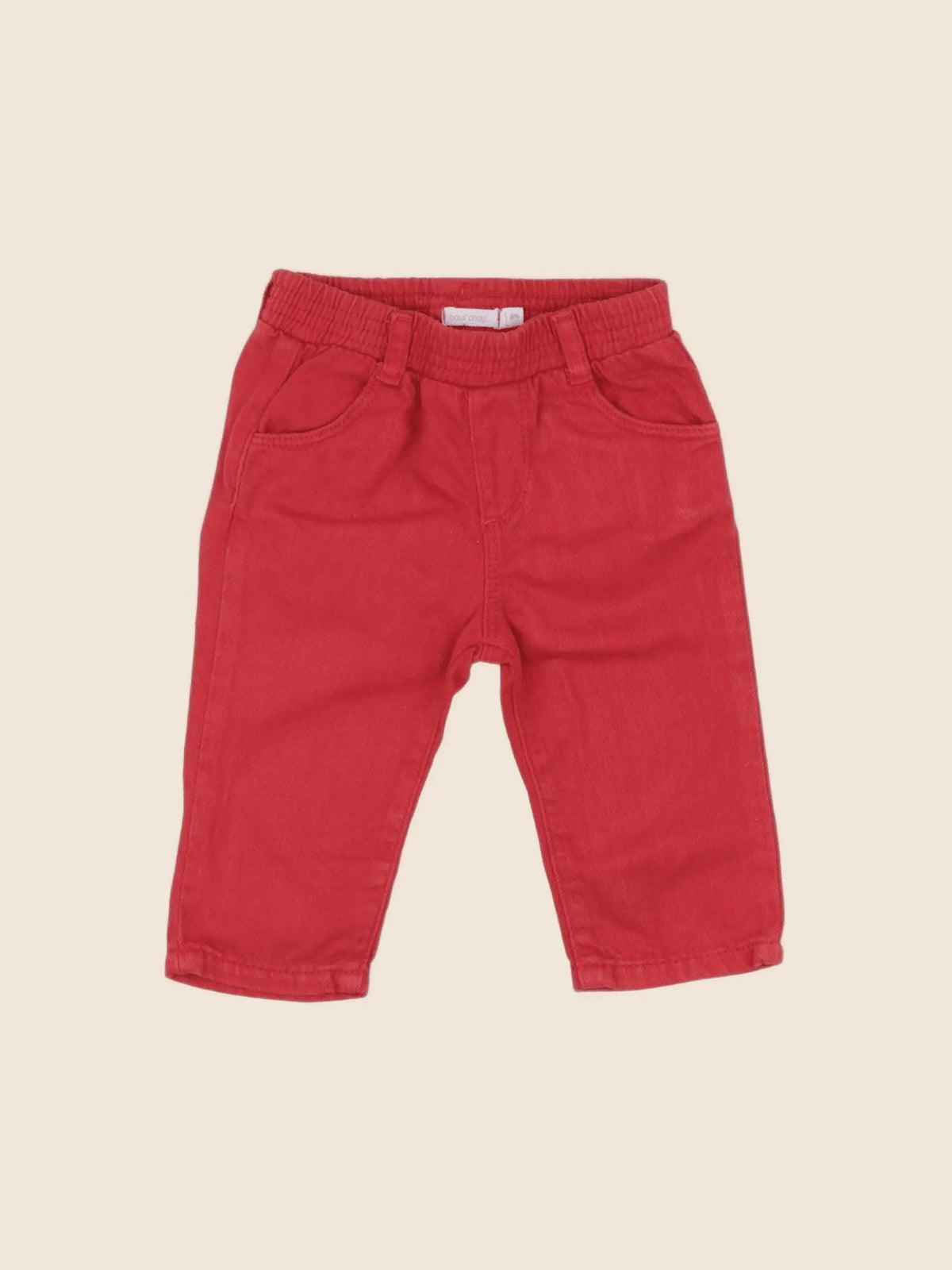 Boutchou - jean taupe - 6 mois