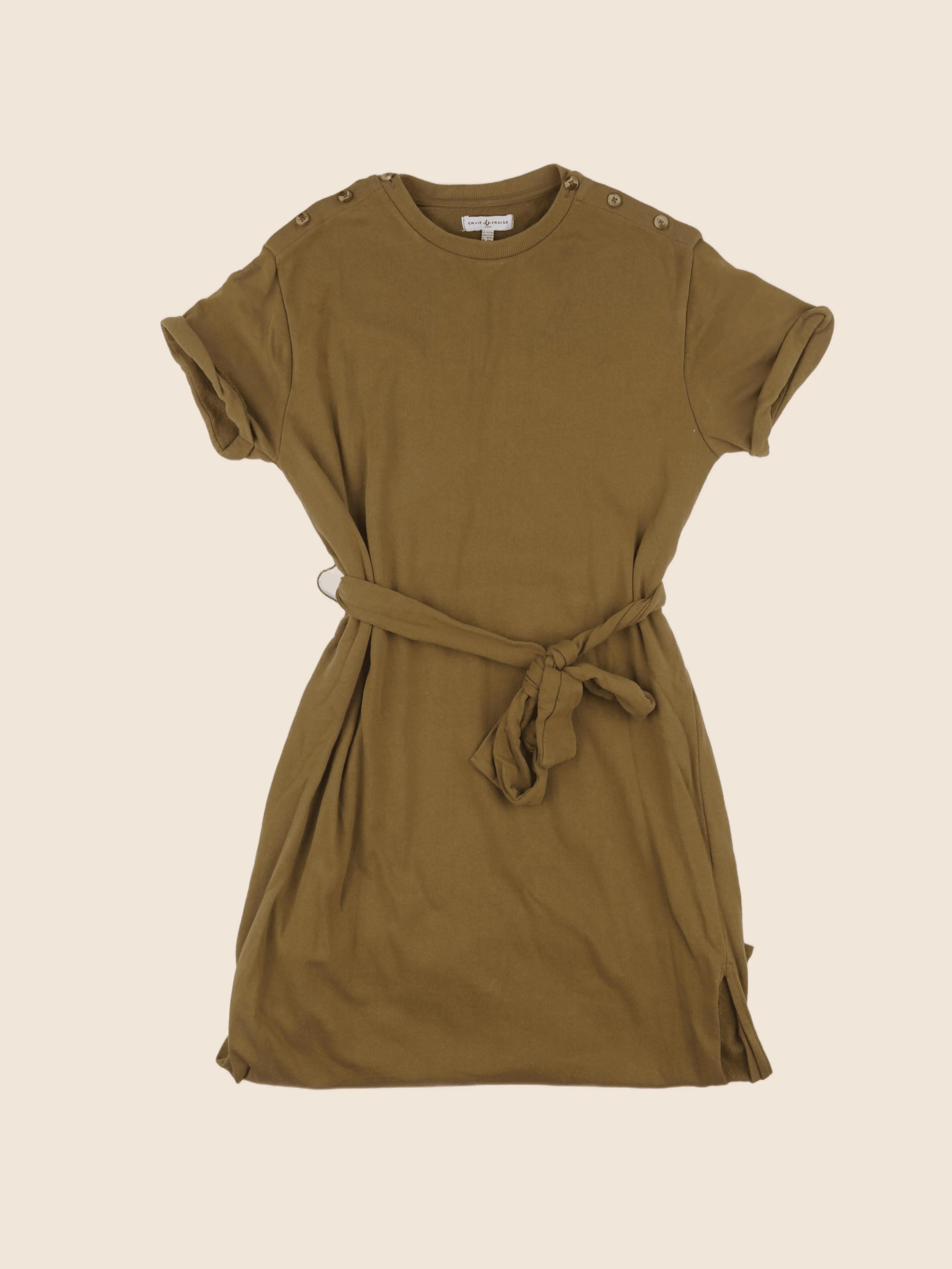 Envie de fraise - robe grossesse marron - 34 à 36