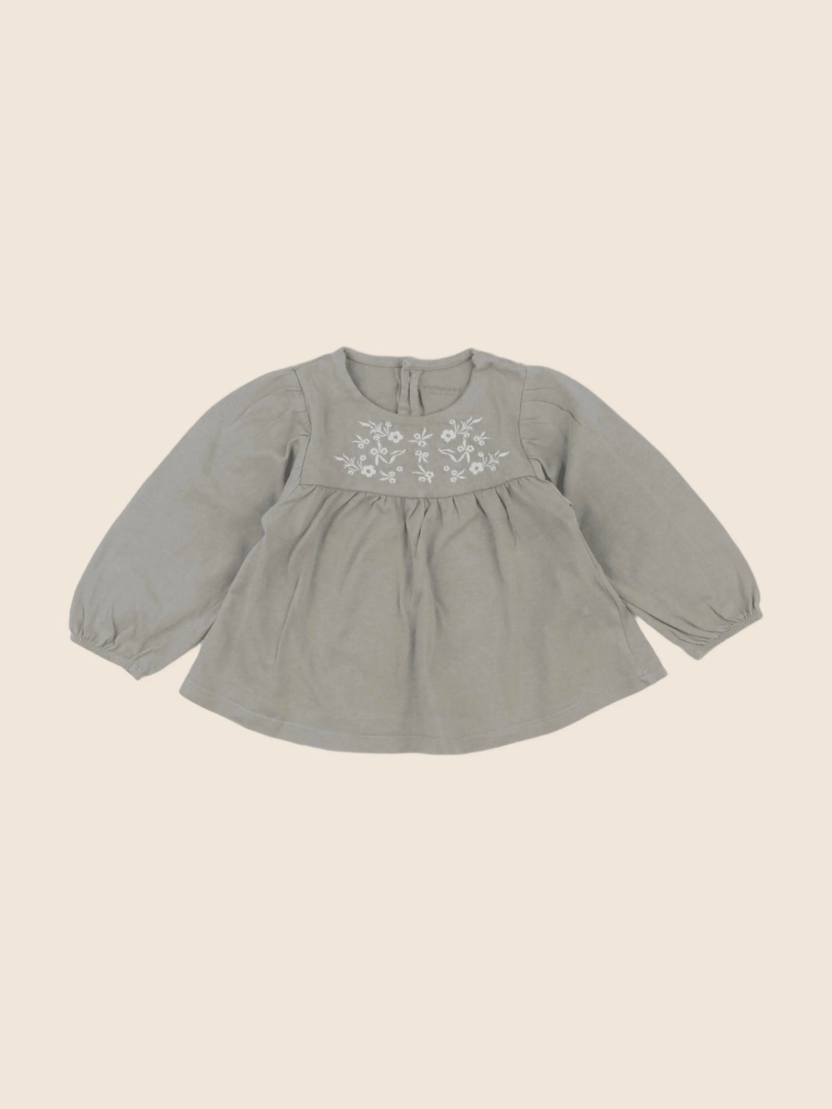 Vertbaudet - blouse marron - 18 mois