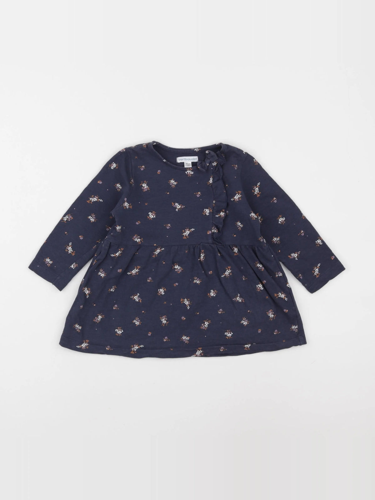 Vertbaudet - robe bleu - 24 mois
