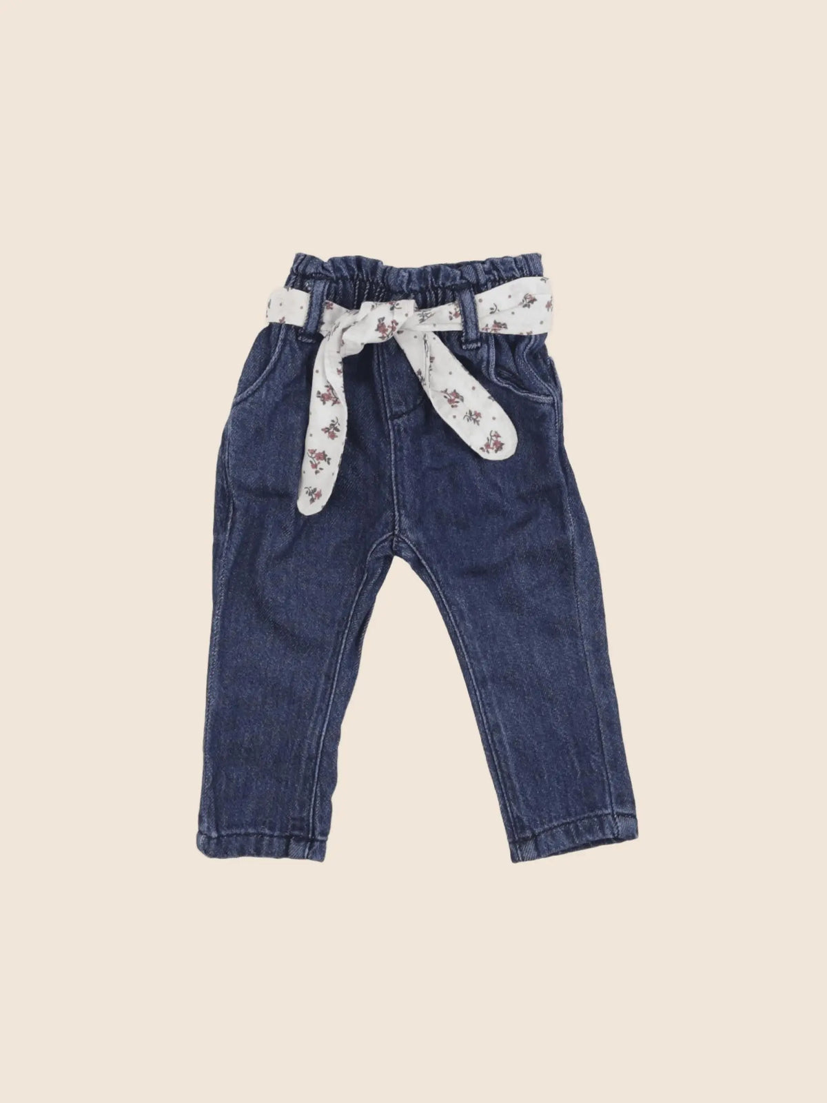 Vertbaudet - jean bleu - 3 mois