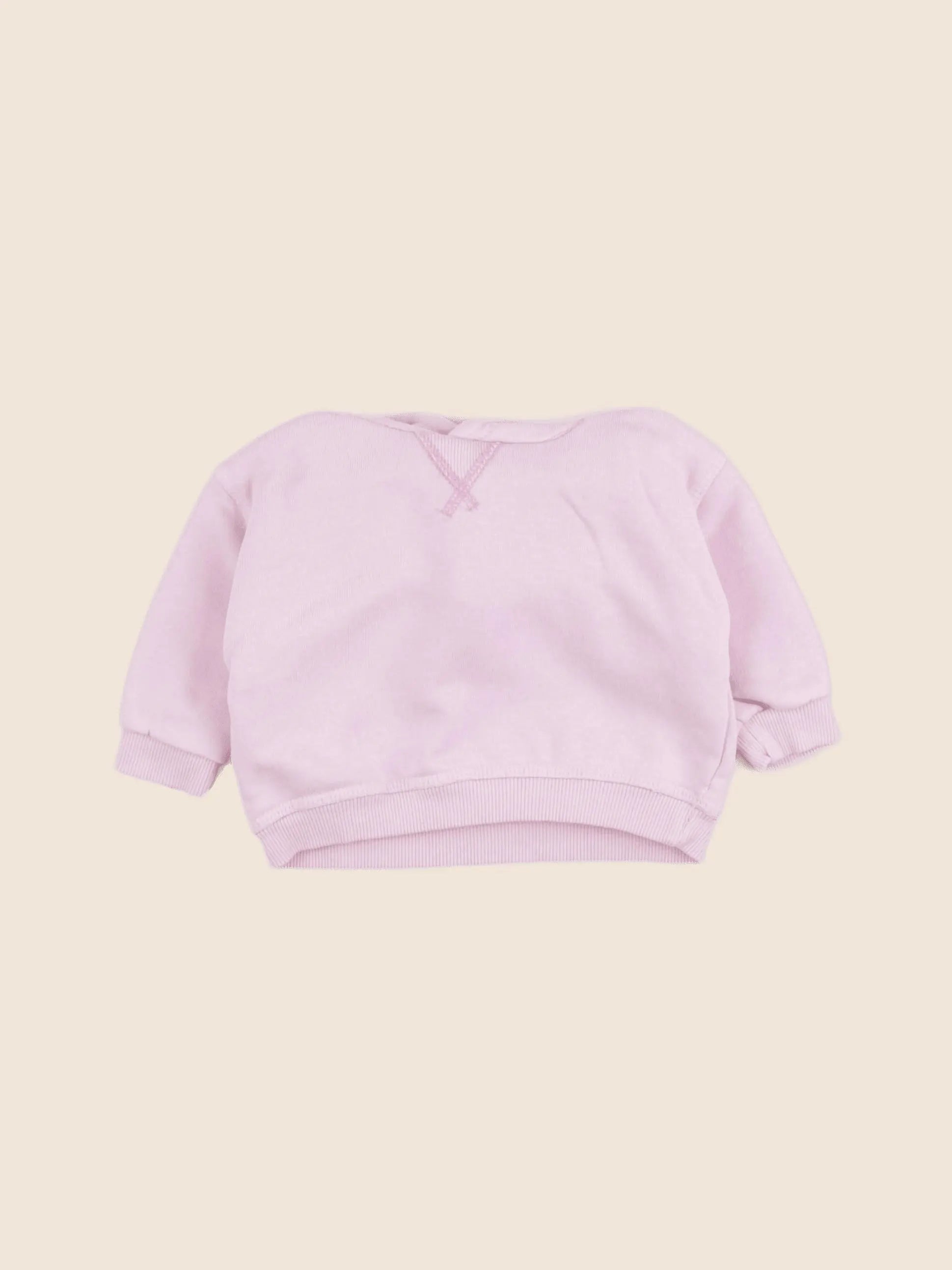 Zara - sweat rose - 3/6 mois