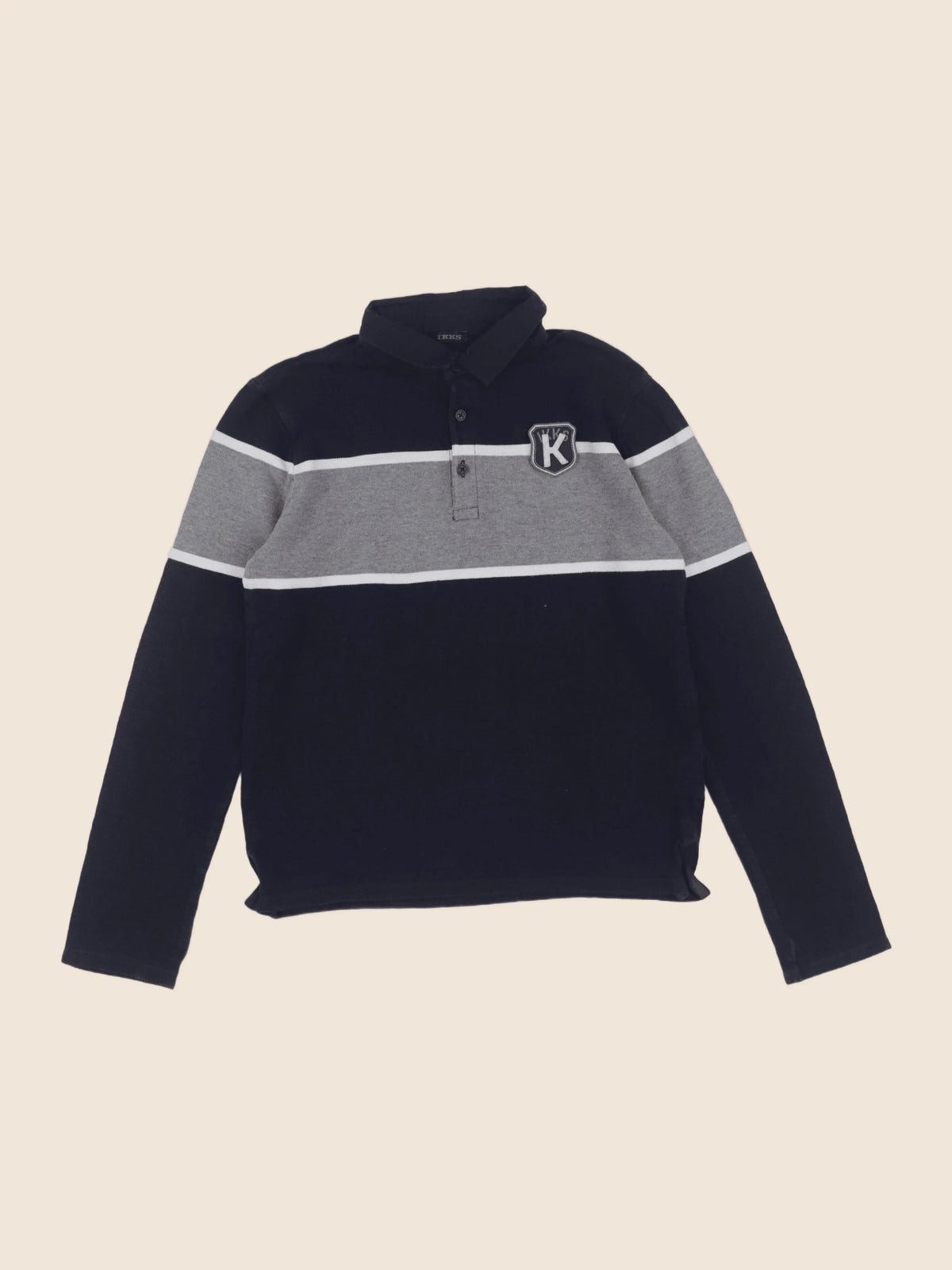 IKKS - polo bleu - 12 ans