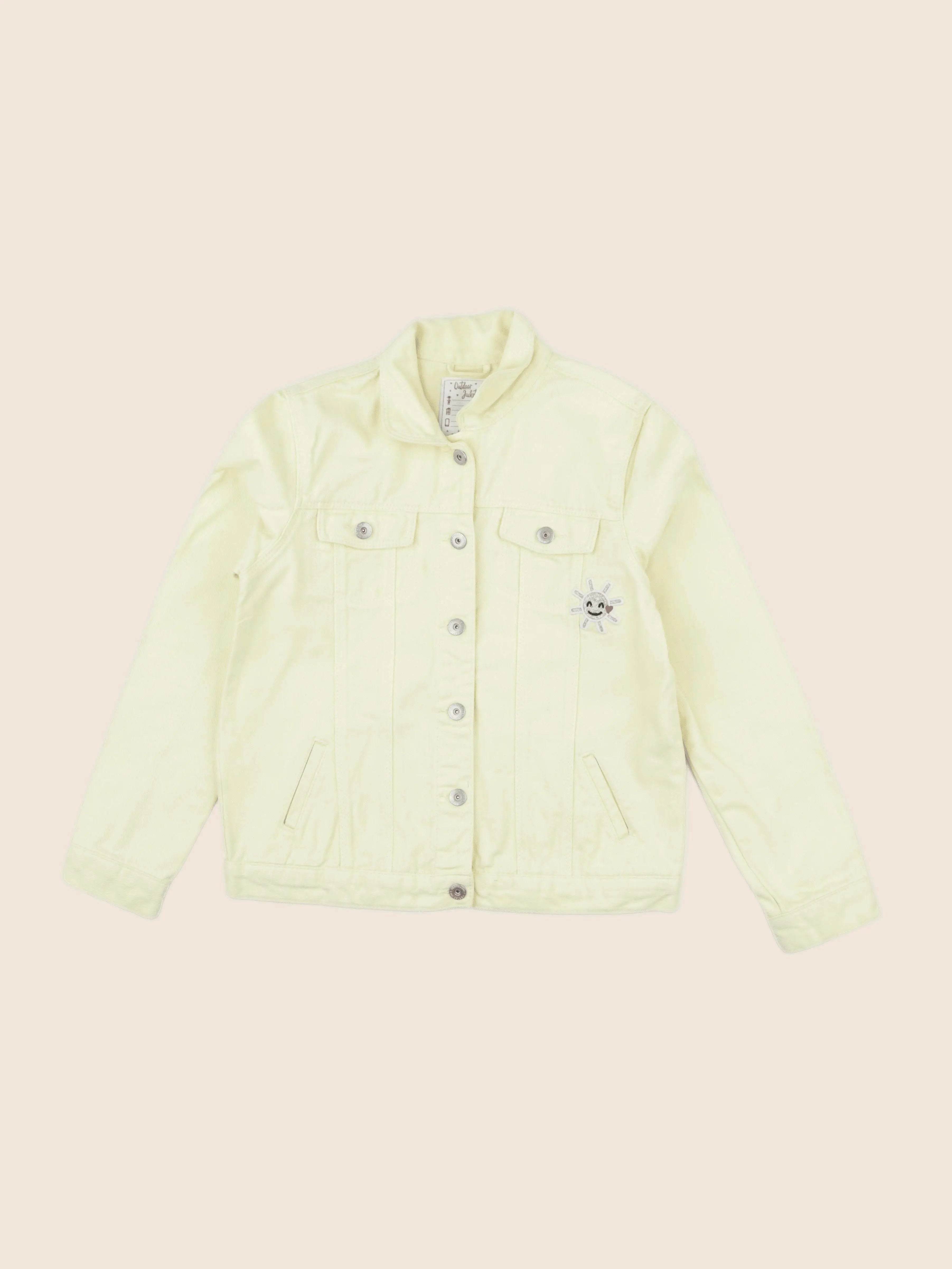 Vertbaudet - veste jaune - 12 ans