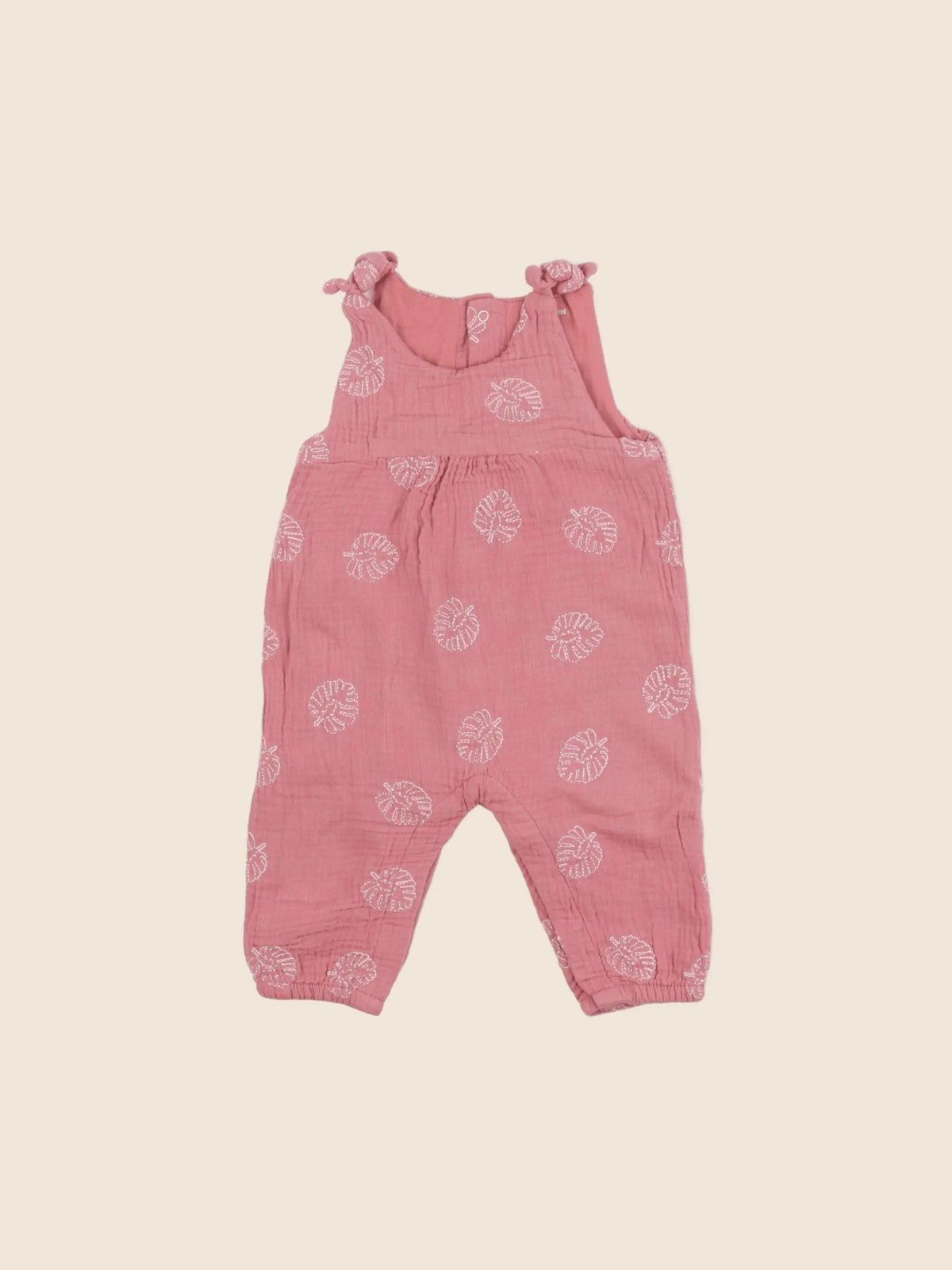 Vertbaudet - combinaison rose - 6 mois