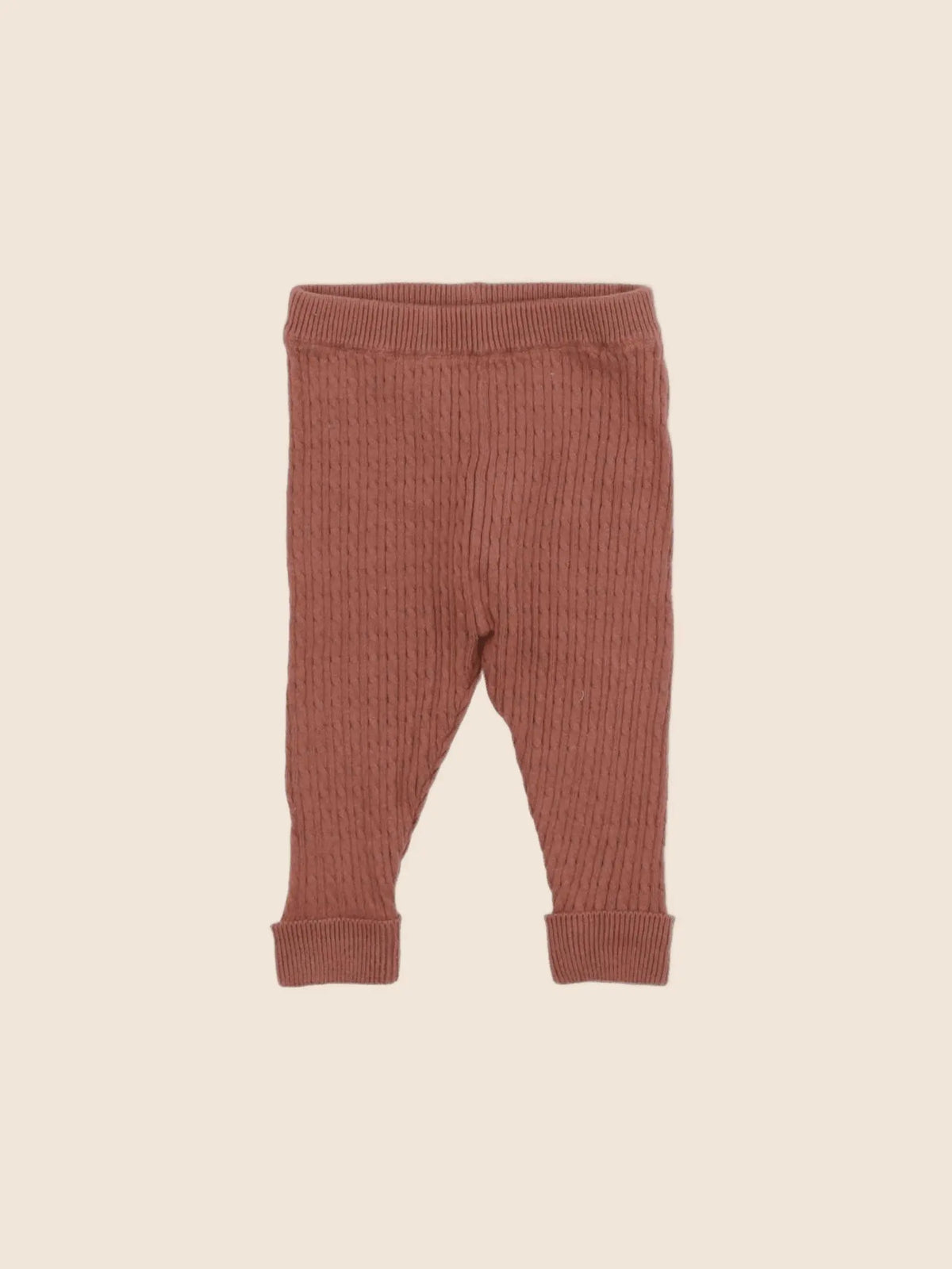 Tape à l'oeil - legging marron - 6 mois