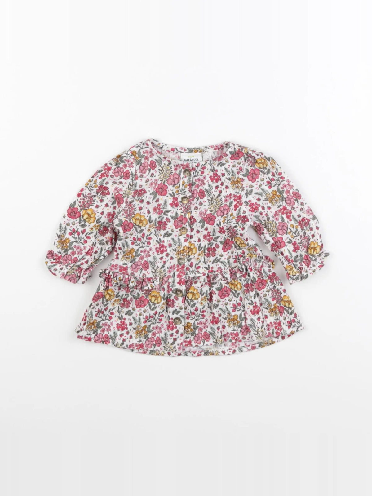 Tape à l'oeil - robe multicolore - 3 mois