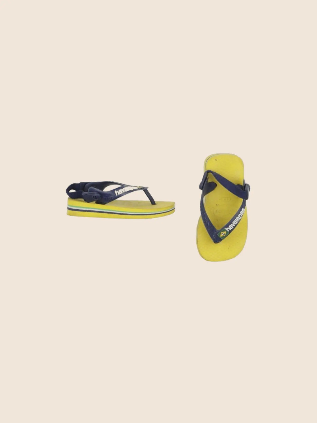 Havaianas - tongs jaune - pointure 19