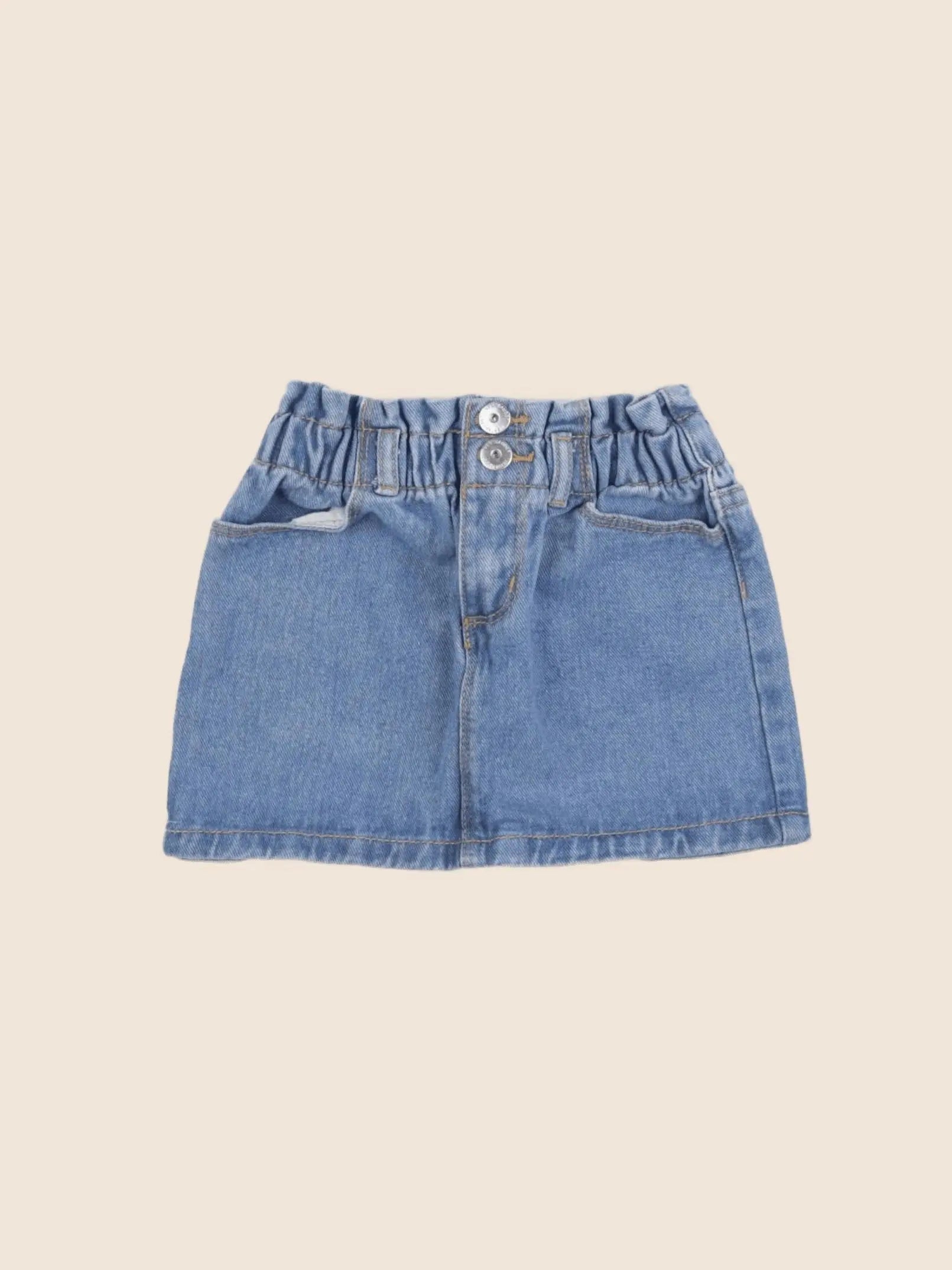 Vertbaudet - jupe bleu - 2 ans