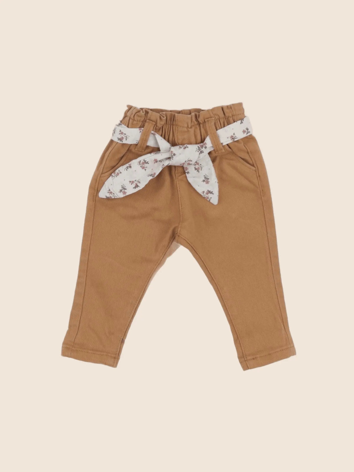 Vertbaudet - pantalon marron - 3 mois