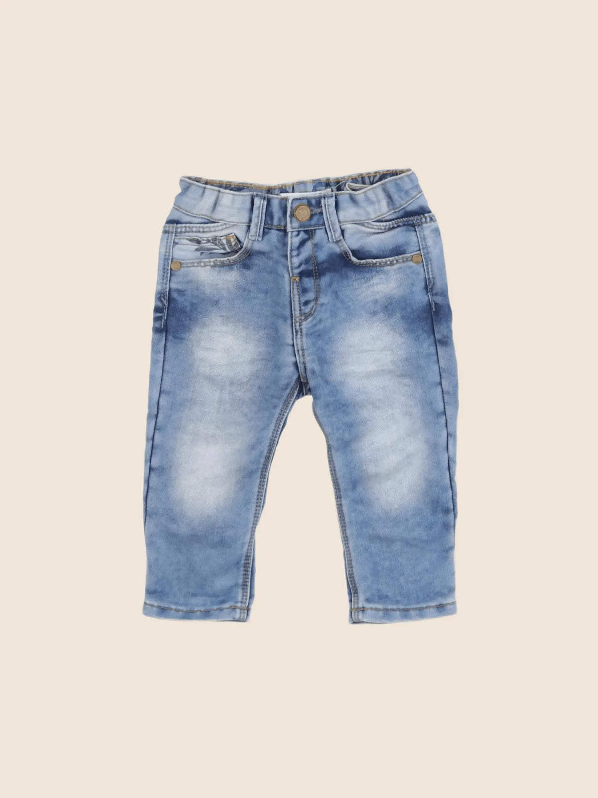 Zara - jean bleu - 6/9 mois
