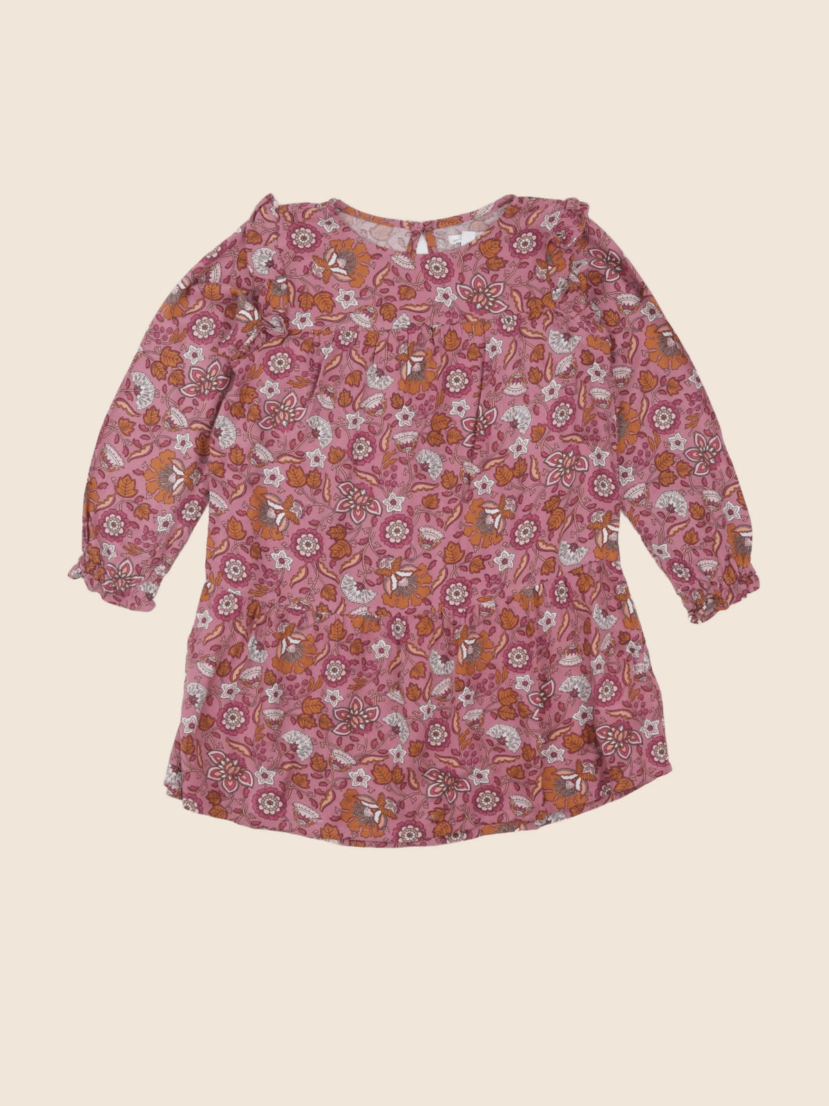 Vertbaudet - robe rose - 6 ans