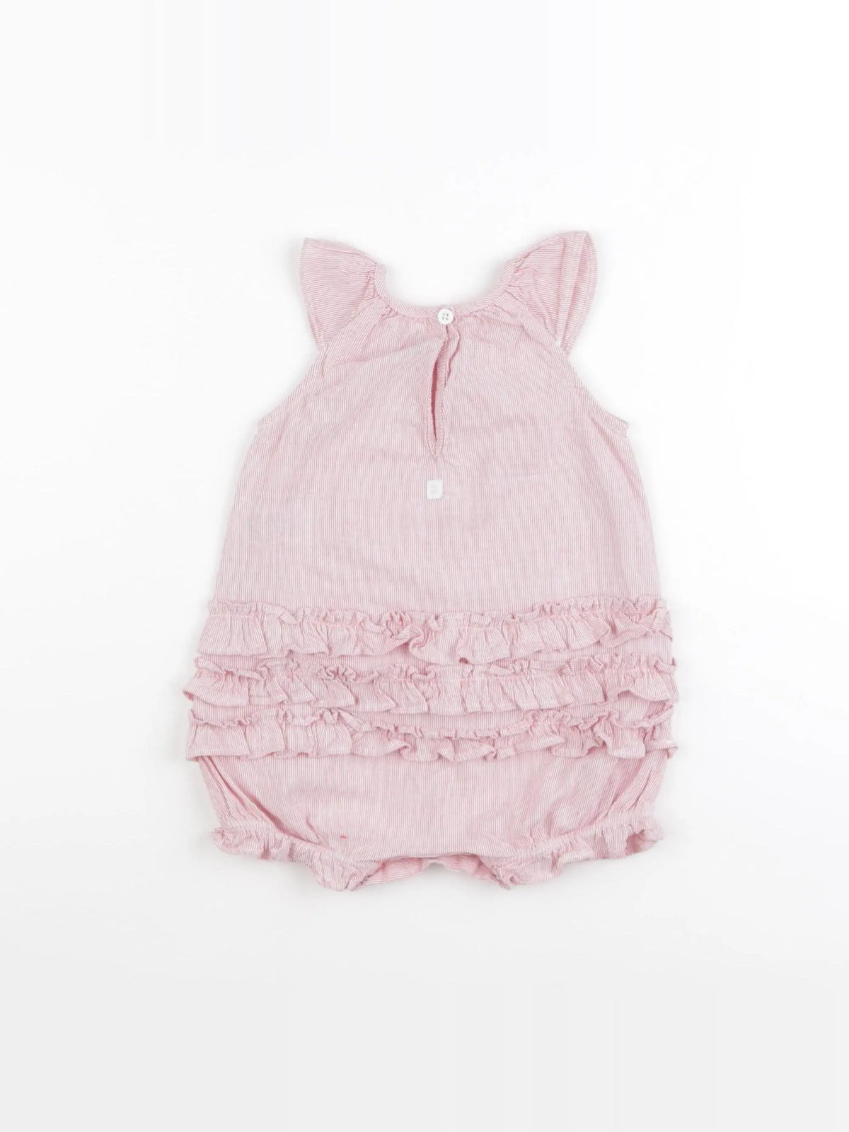 Petit Bateau - combinaison rouge - 6 mois