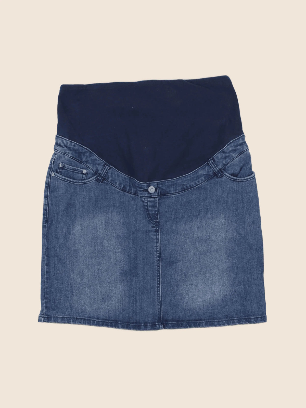 Vertbaudet - jupe grossesse bleu - 44