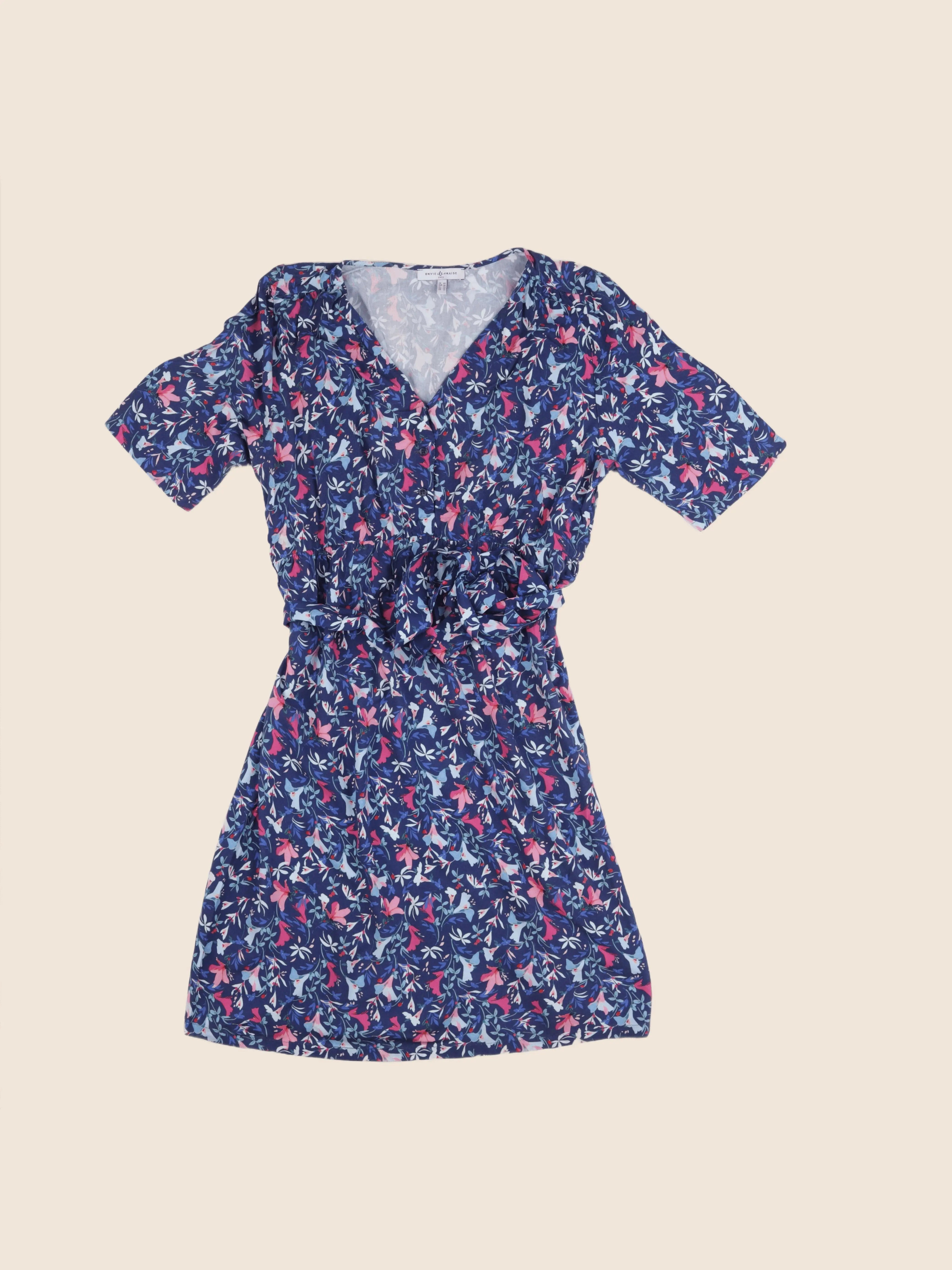 Envie de fraise - robe grossesse multicolore - 40