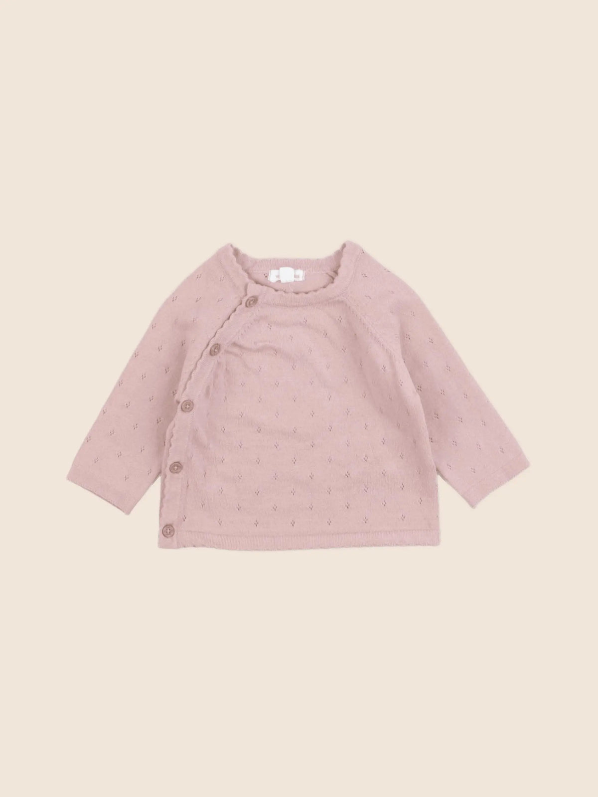 Vertbaudet - gilet rose - 6 mois