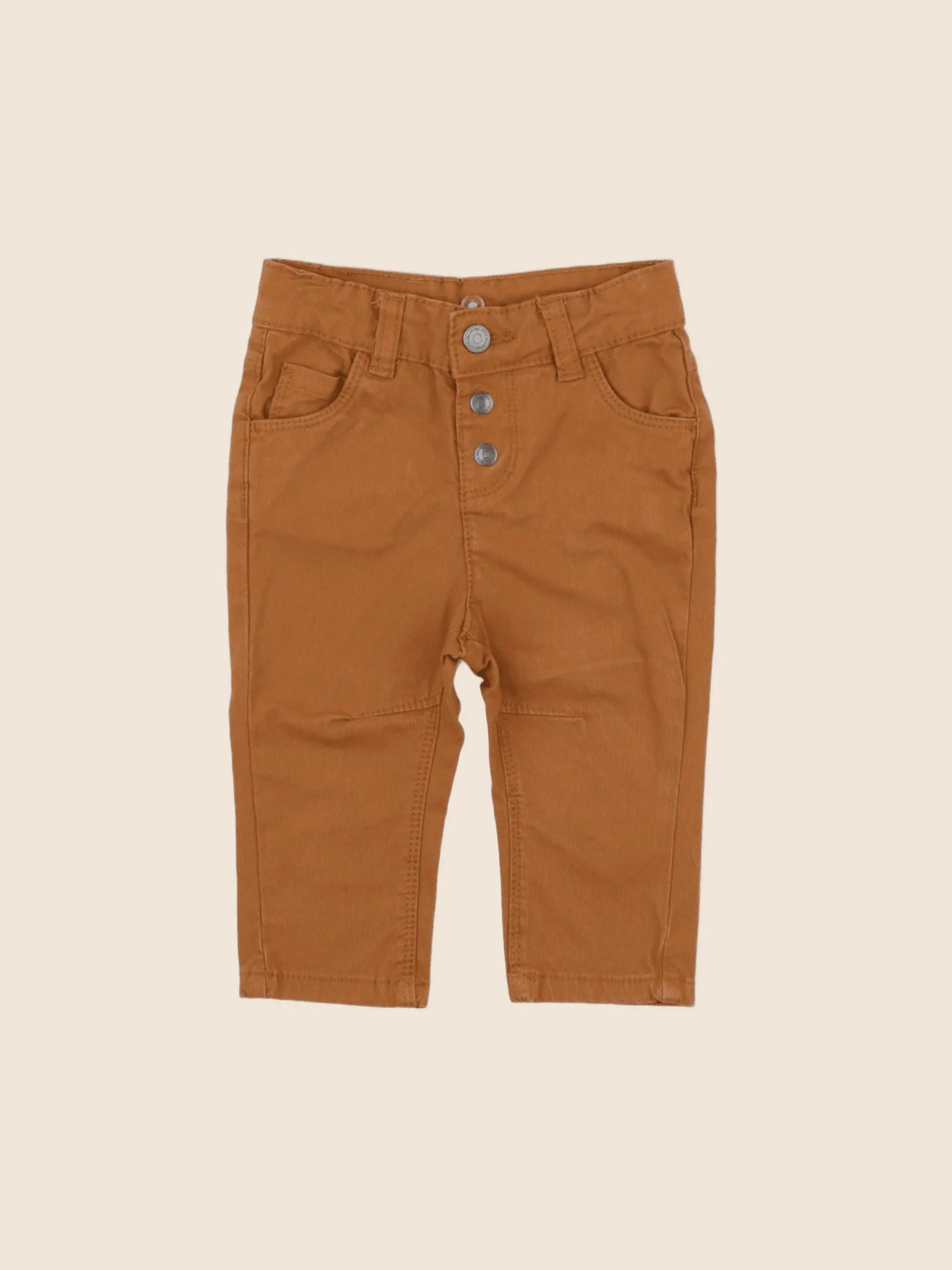 Tape à l'oeil - pantalon marron - 12 mois