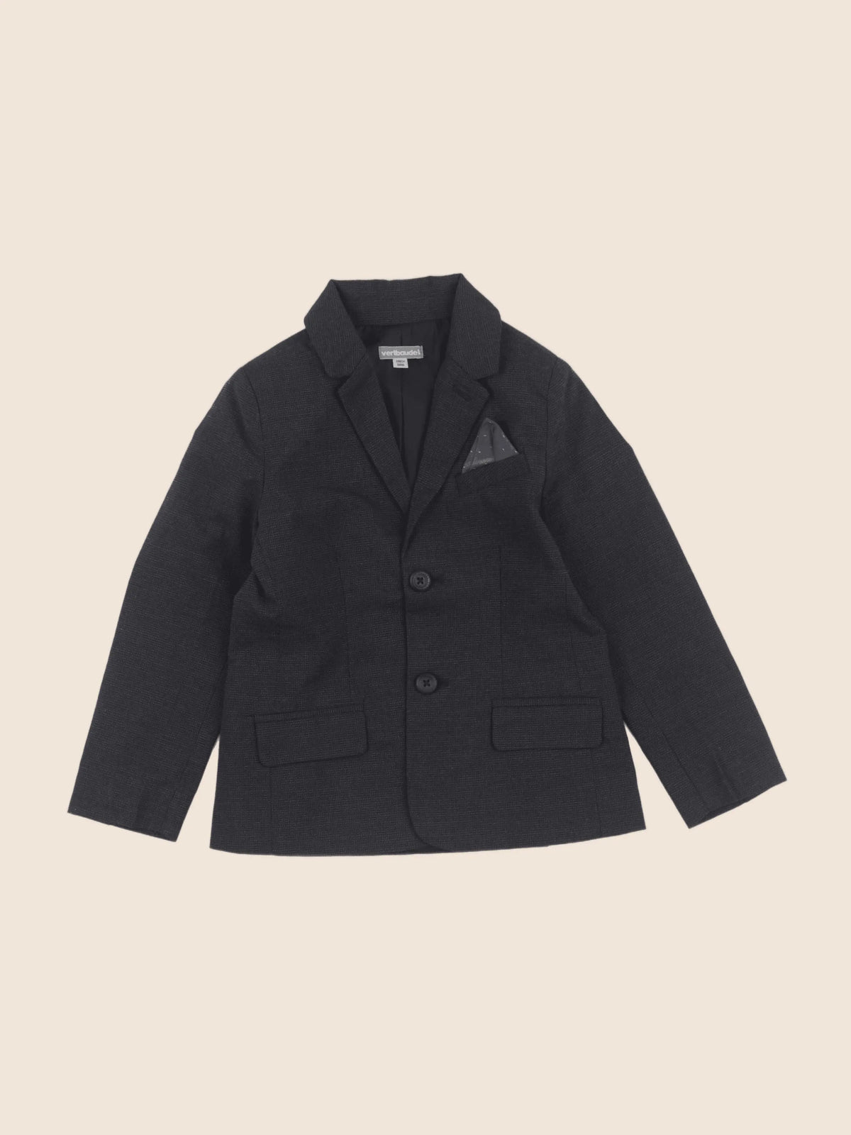 Vertbaudet - veste noir - 5 ans