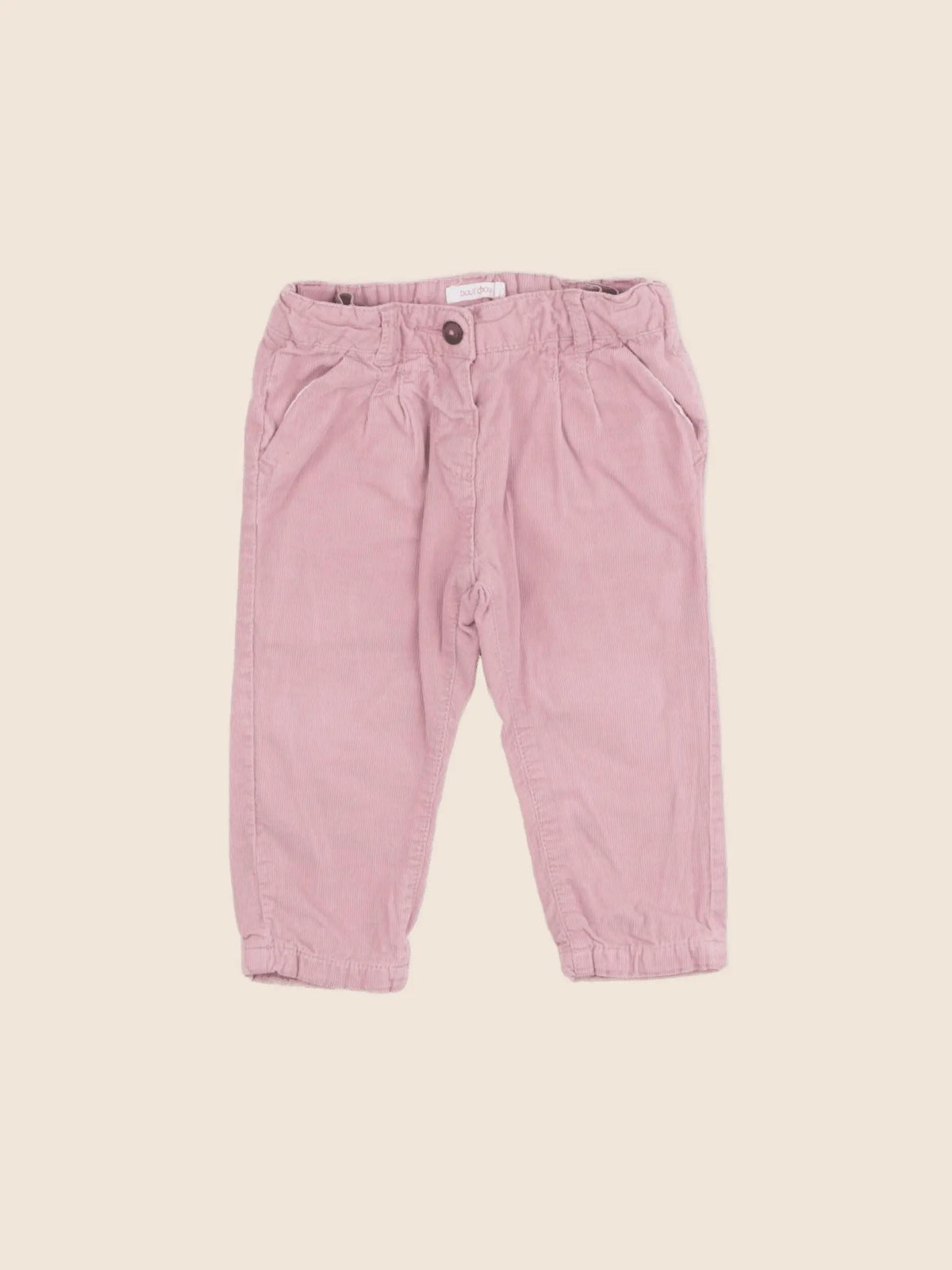 Boutchou - pantalon rose - 9 mois