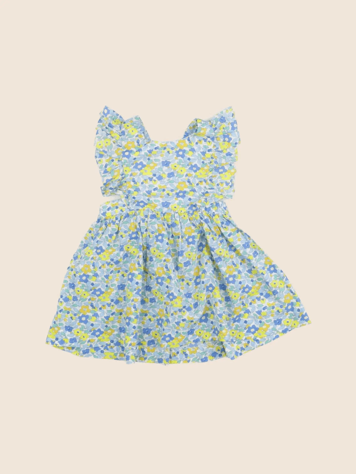 Jacadi - robe liberty bleu - 6 mois