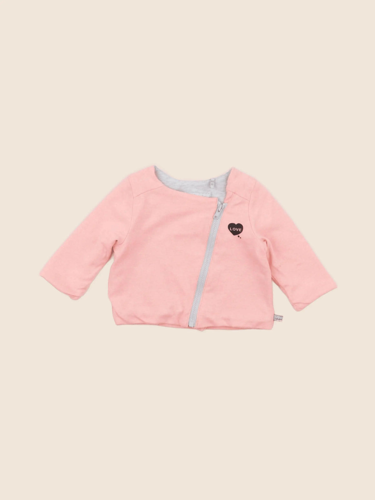 IKKS - sweat rose fluo - 6 mois