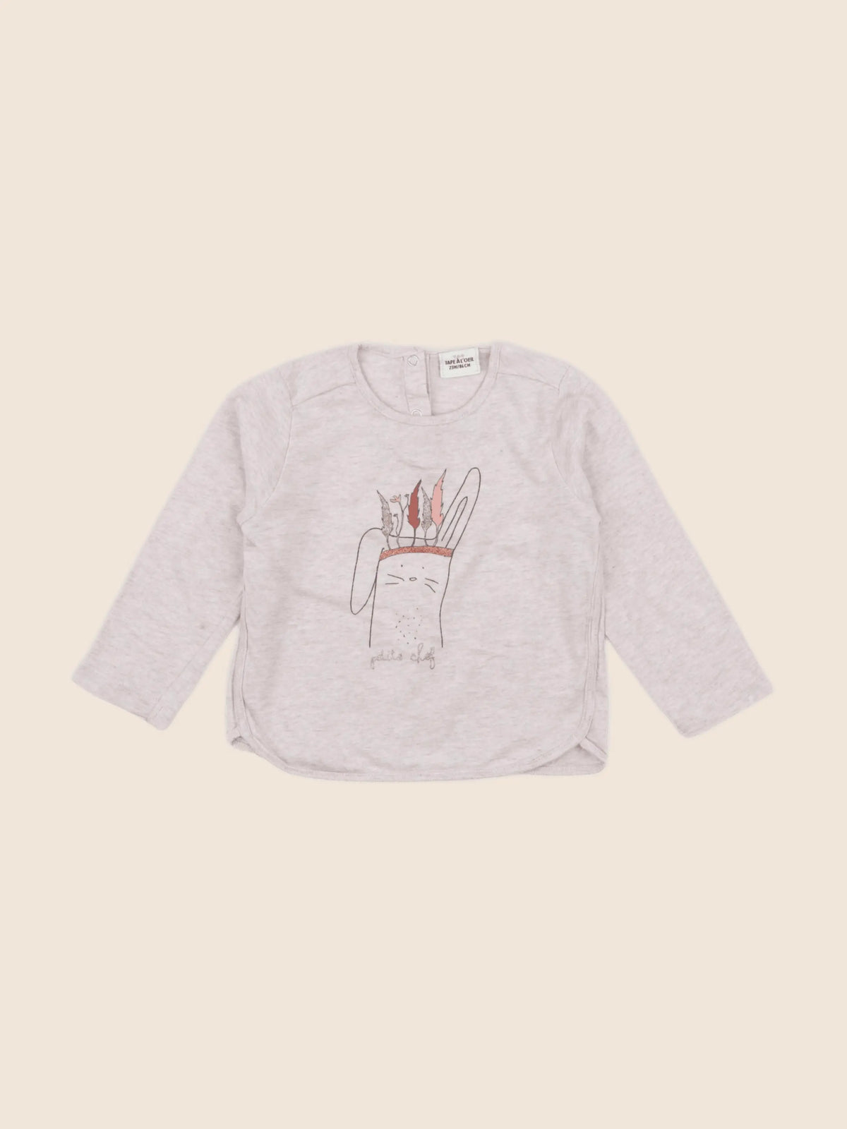 Tape à l'oeil - tee-shirt rose - 23 mois