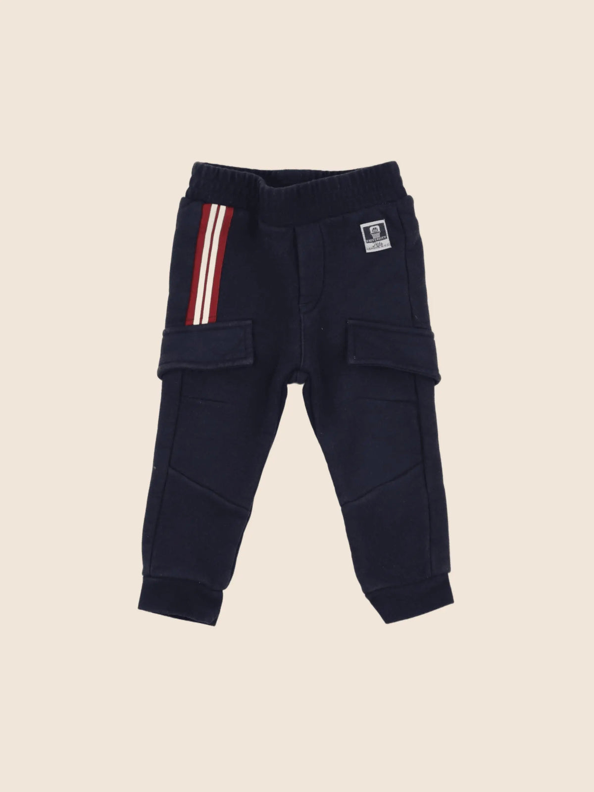 IKKS - pantalon bleu - 12 mois