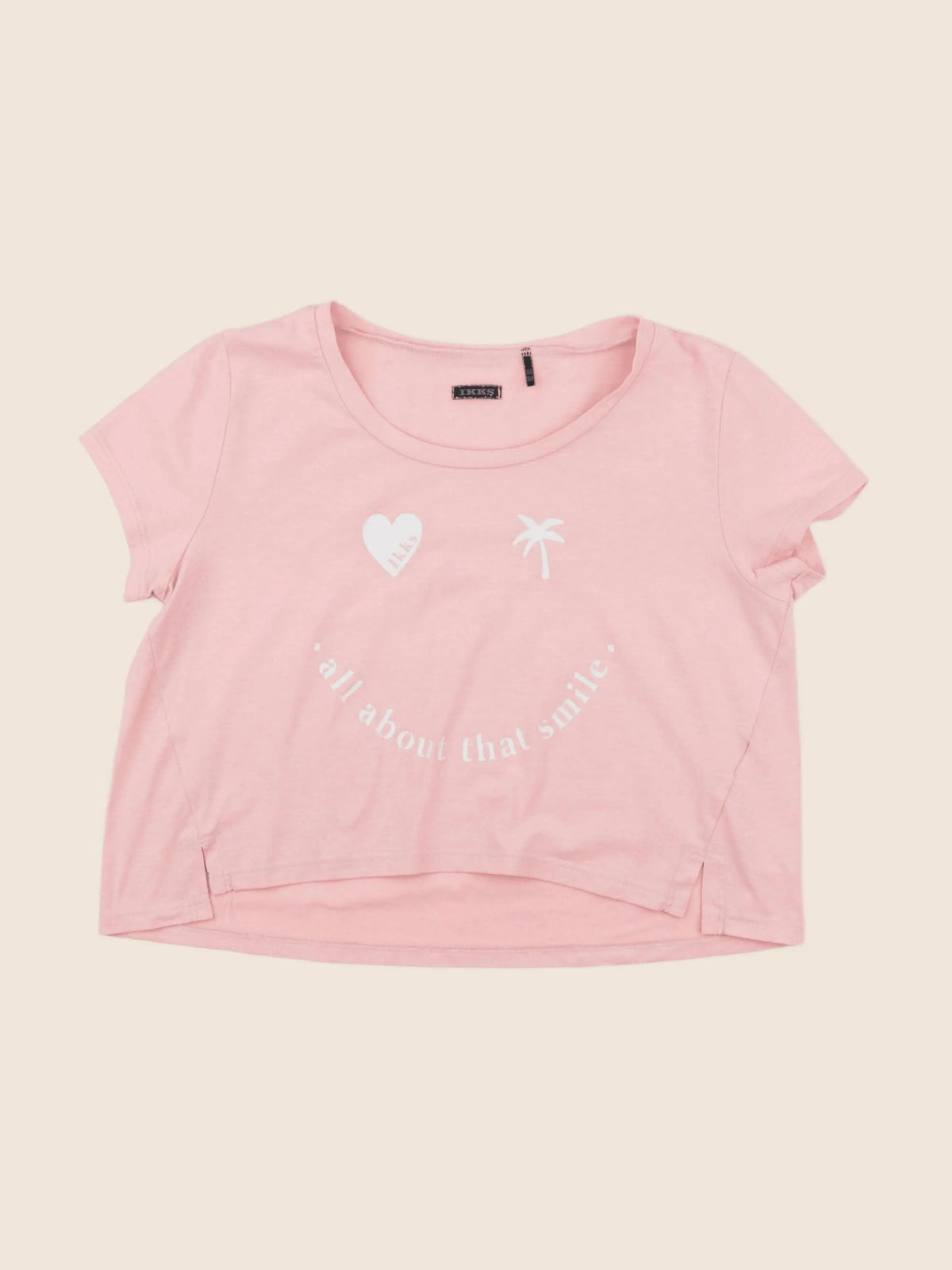 IKKS - tee-shirt rose - 14 ans