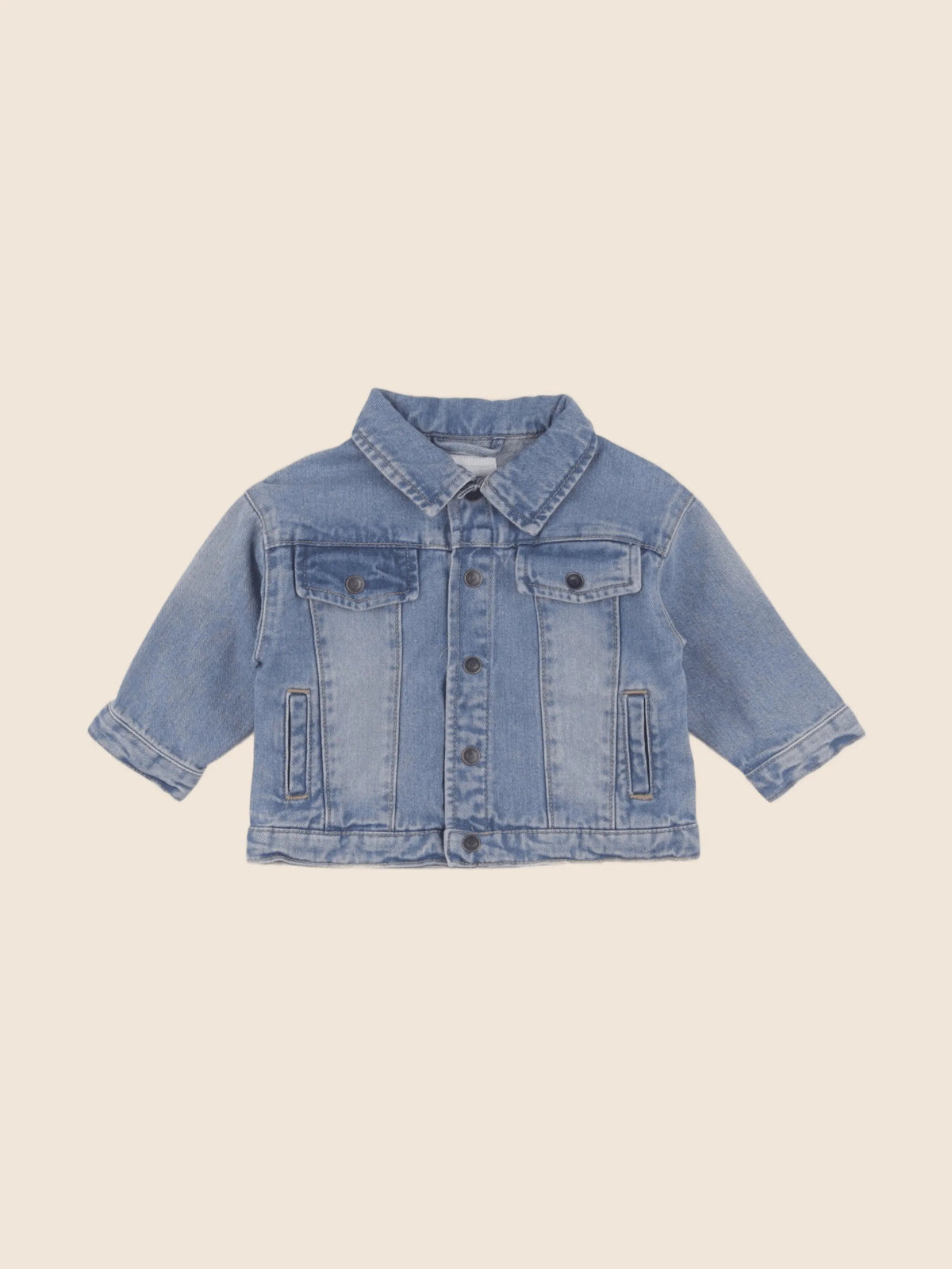 Vertbaudet - veste bleu - 9 mois