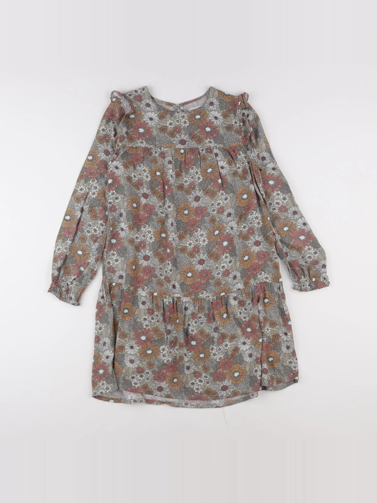 Vertbaudet - robe multicolore - 10 ans