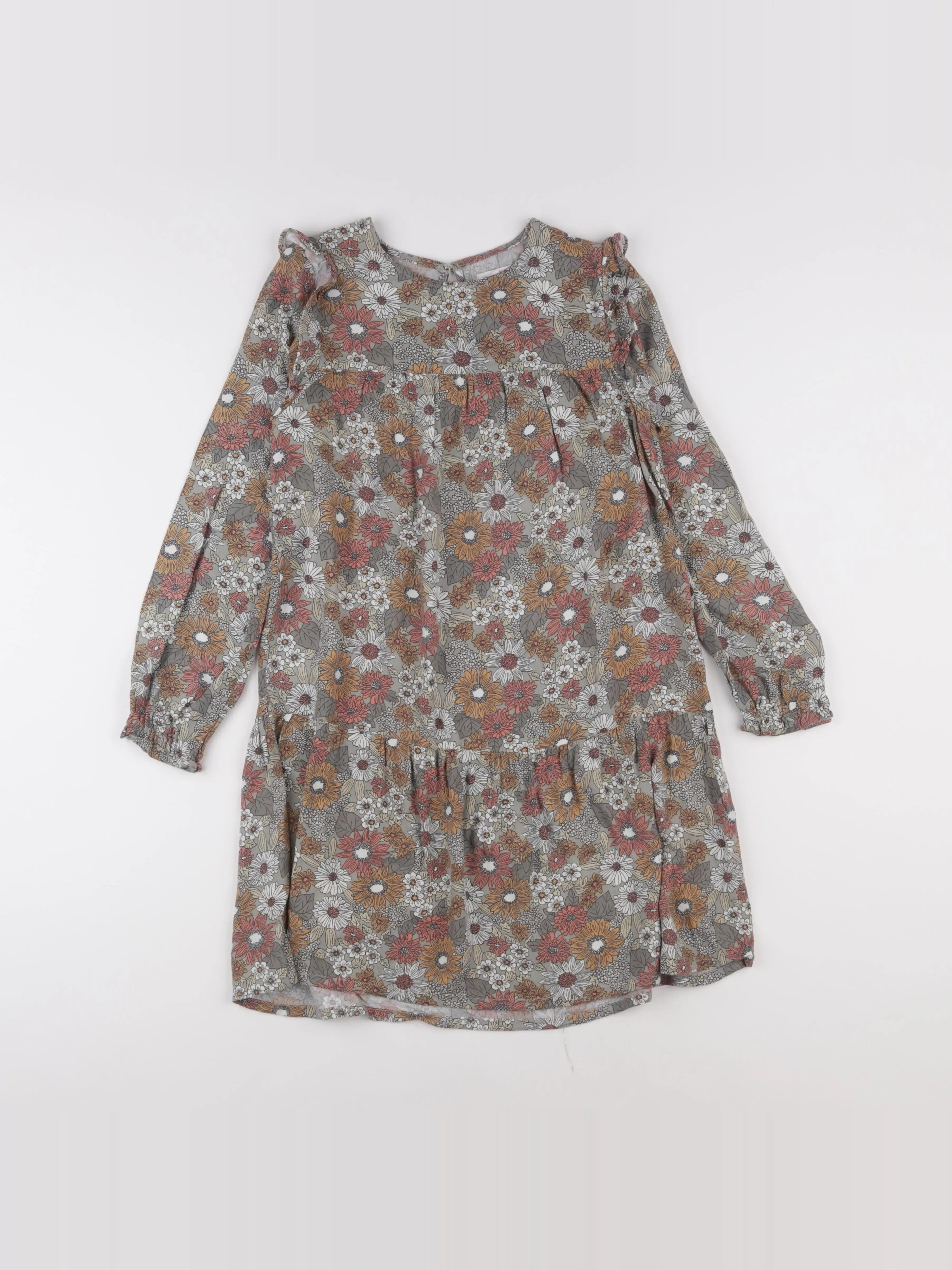 Vertbaudet - robe multicolore - 10 ans