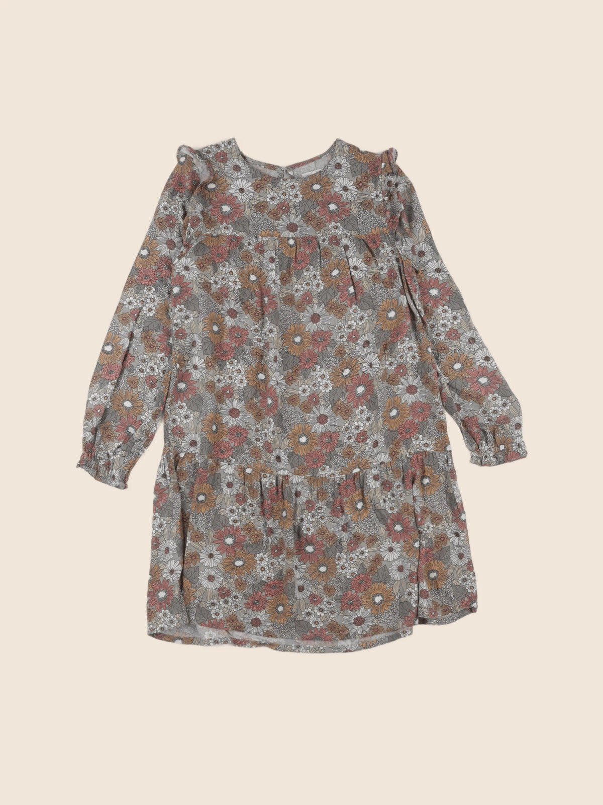 Vertbaudet - robe multicolore - 10 ans