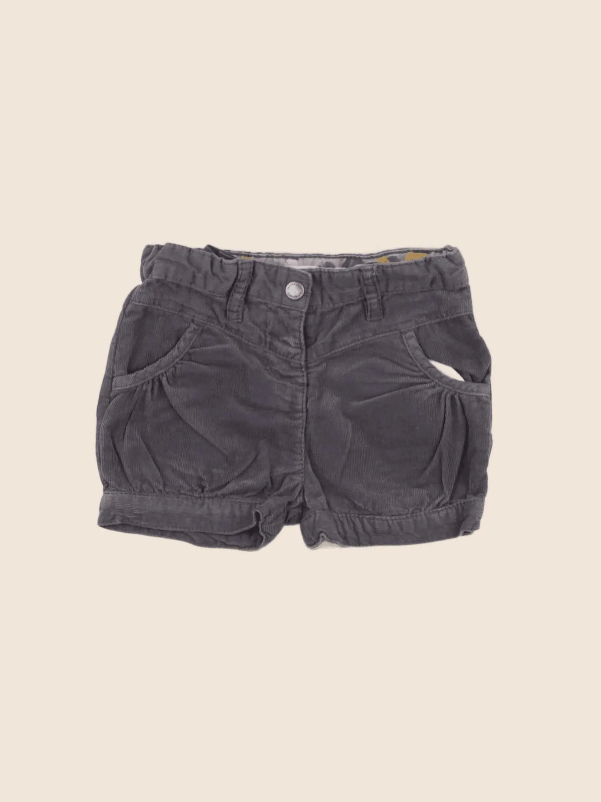 Vertbaudet - short gris - 6 mois