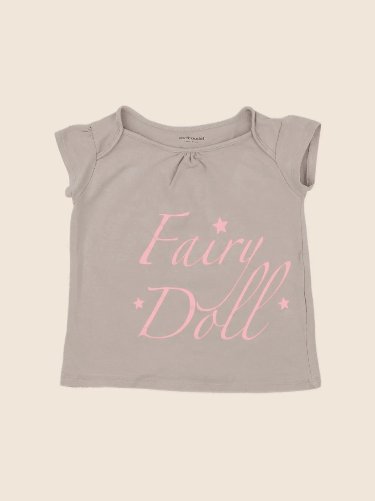 Vertbaudet - tee-shirt gris - 3 ans