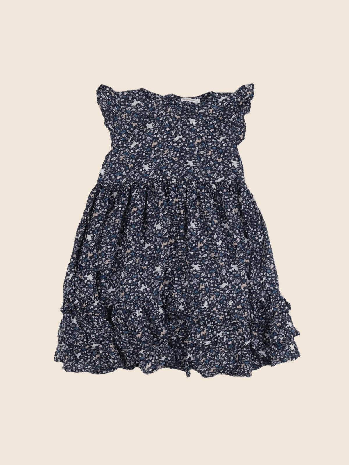 Vertbaudet - robe bleu - 10 ans
