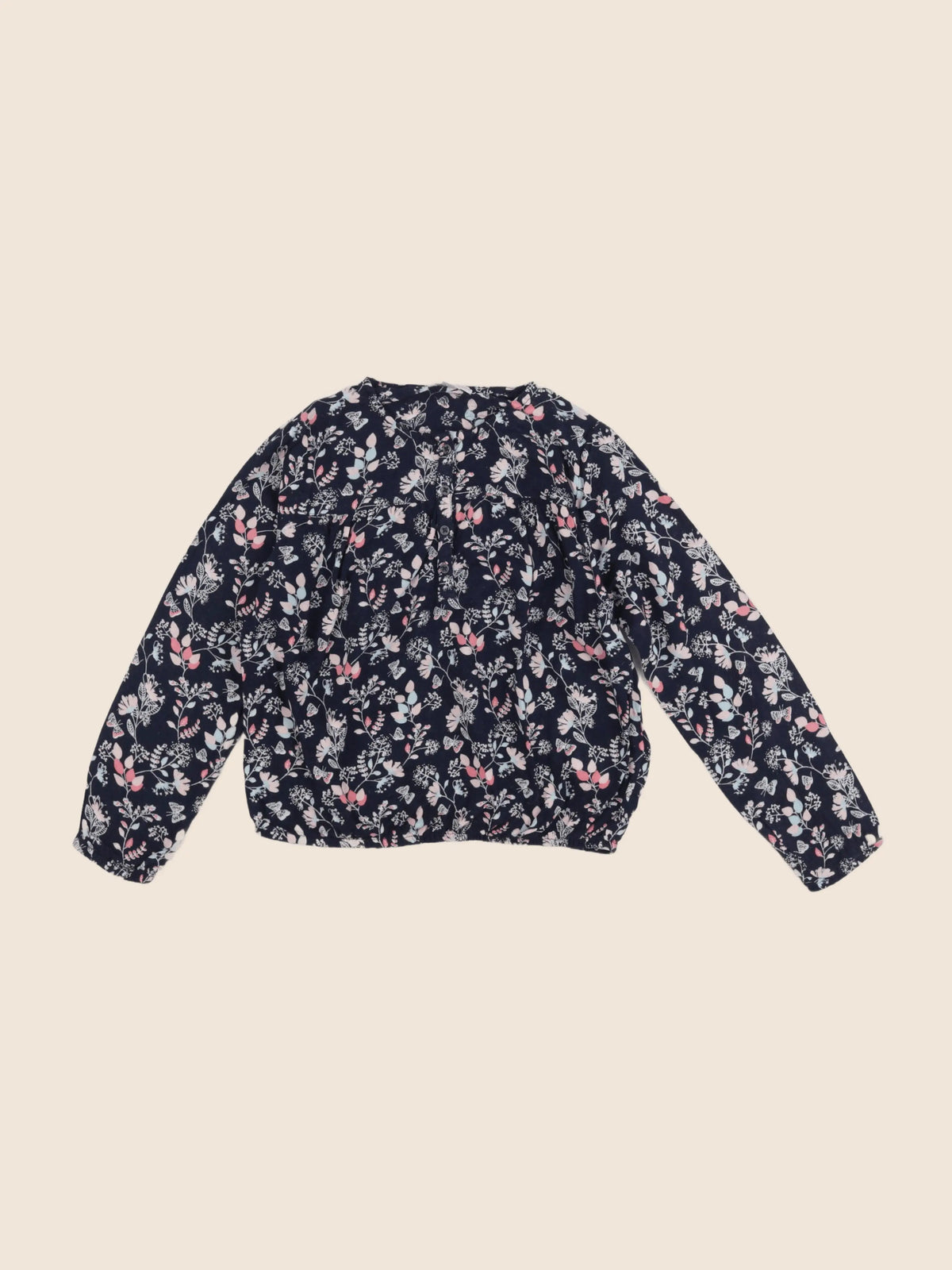 Vertbaudet - blouse bleu - 8 ans