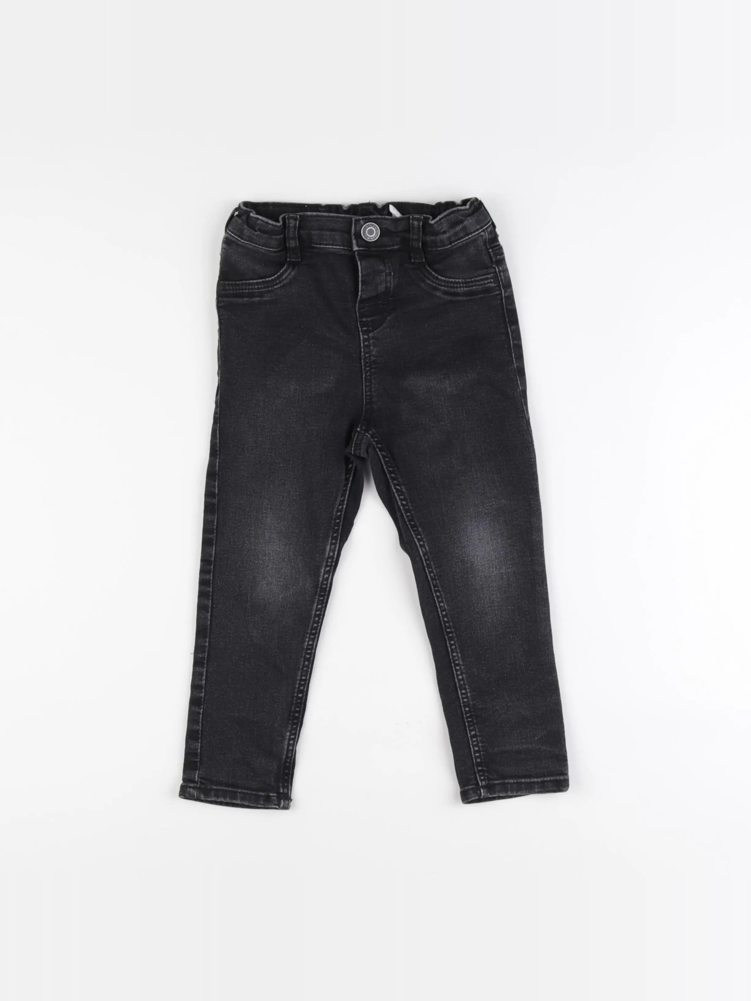 H&M - jean noir - 18/24 mois