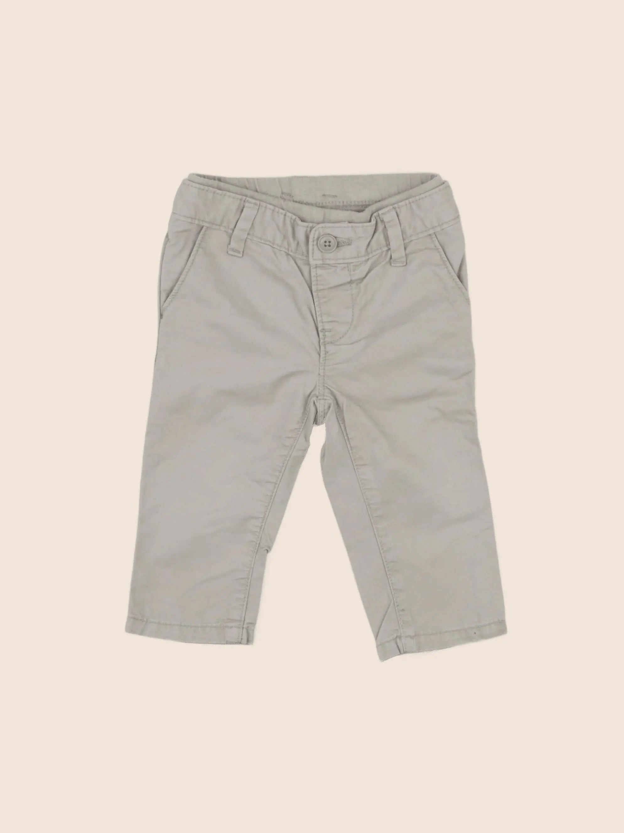 GAP - pantalon gris - 6/12 mois