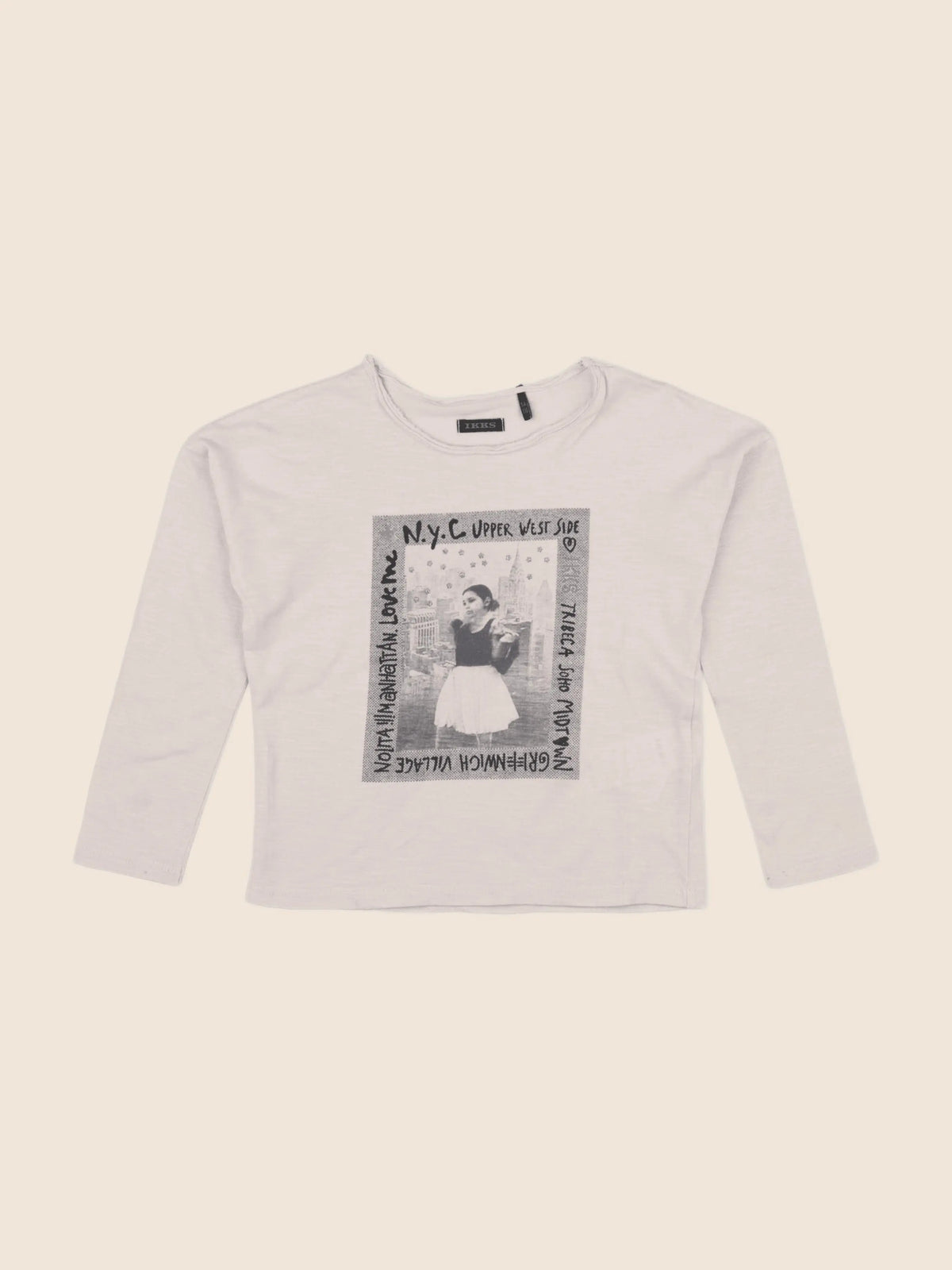 IKKS - tee-shirt rose - 5 ans