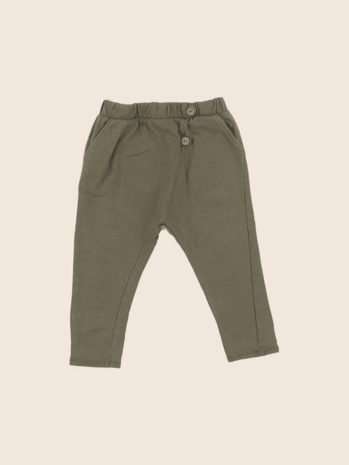Vertbaudet - pantalon vert - 6 mois