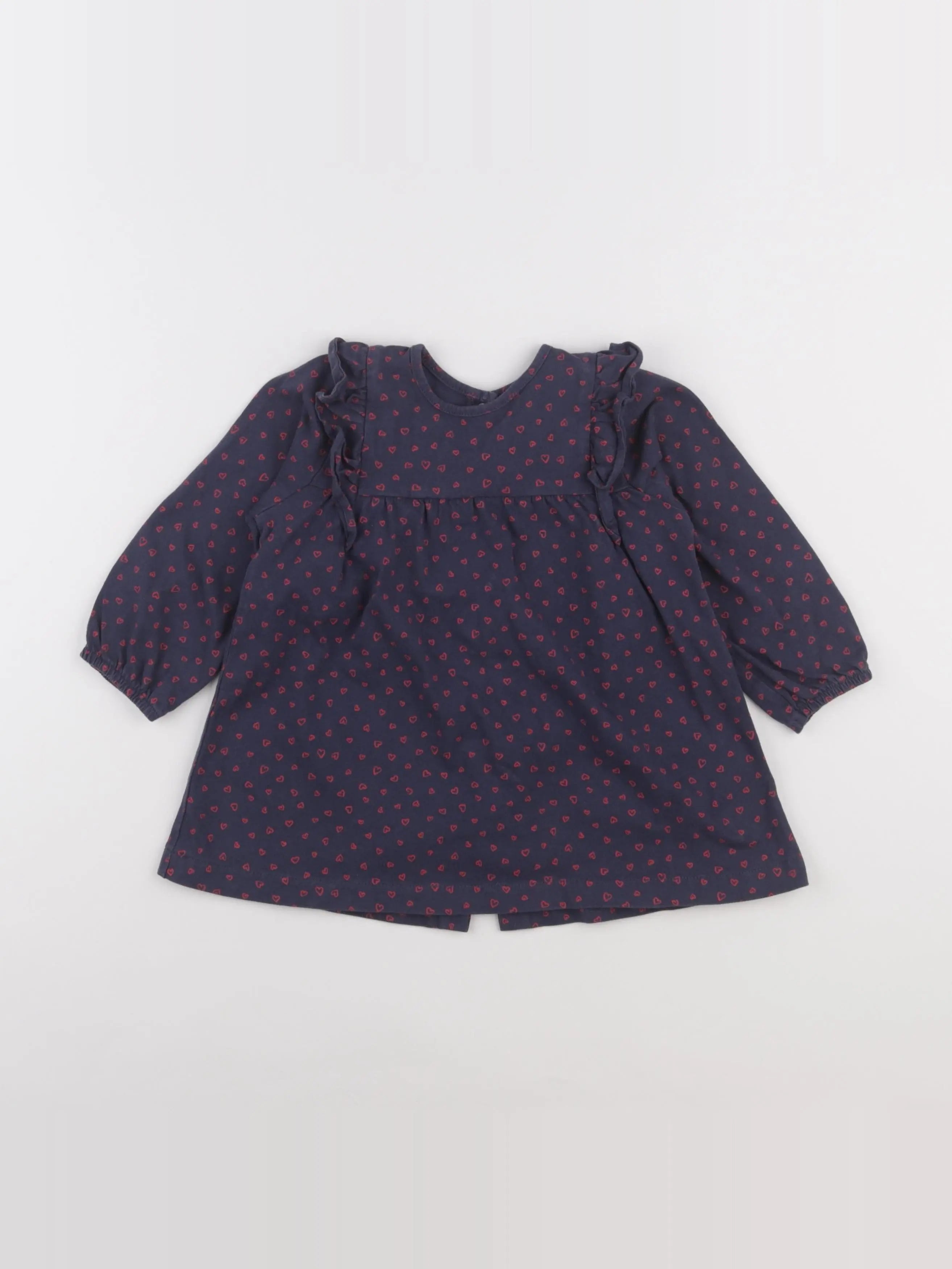 Vertbaudet - robe bleu - 2 ans