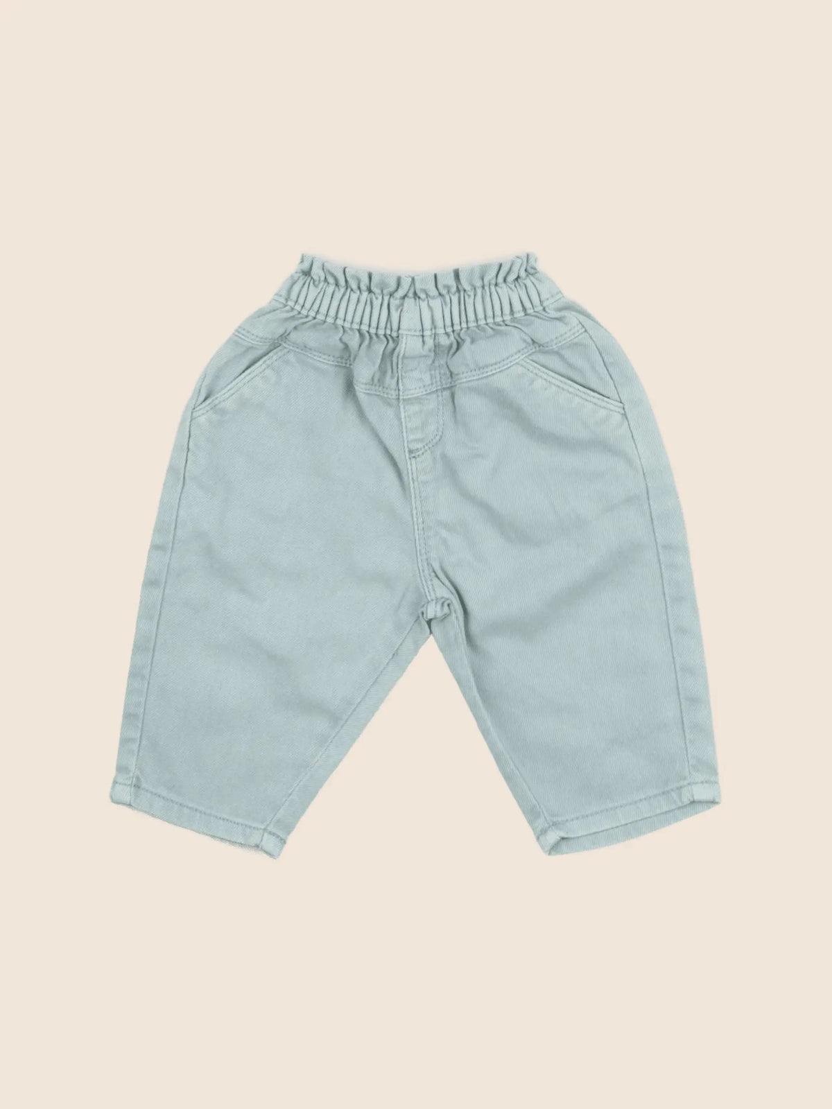 Vertbaudet - jean bleu - 3 mois